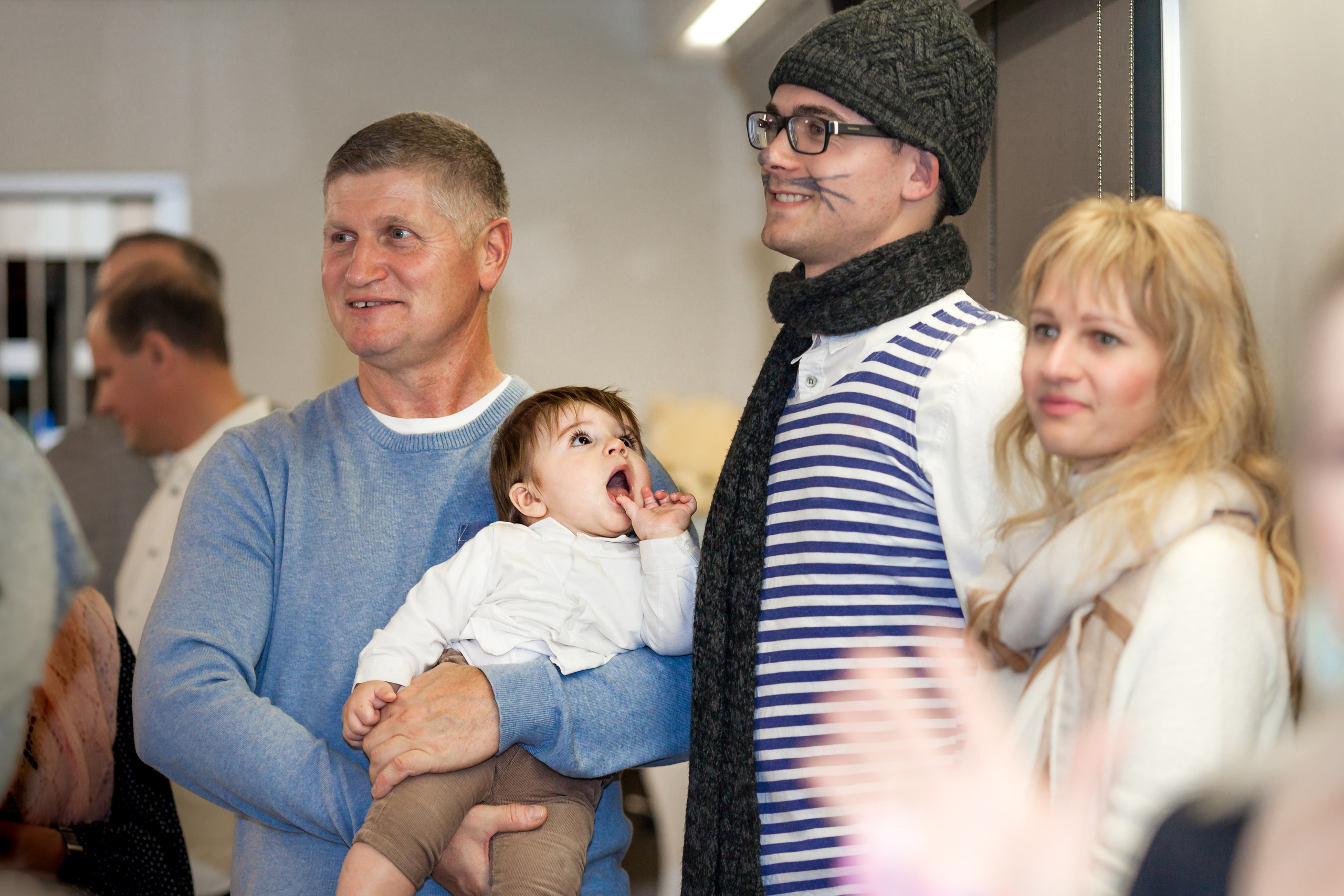 Fun candid documentary portrait from a Baby Shower celebration event.