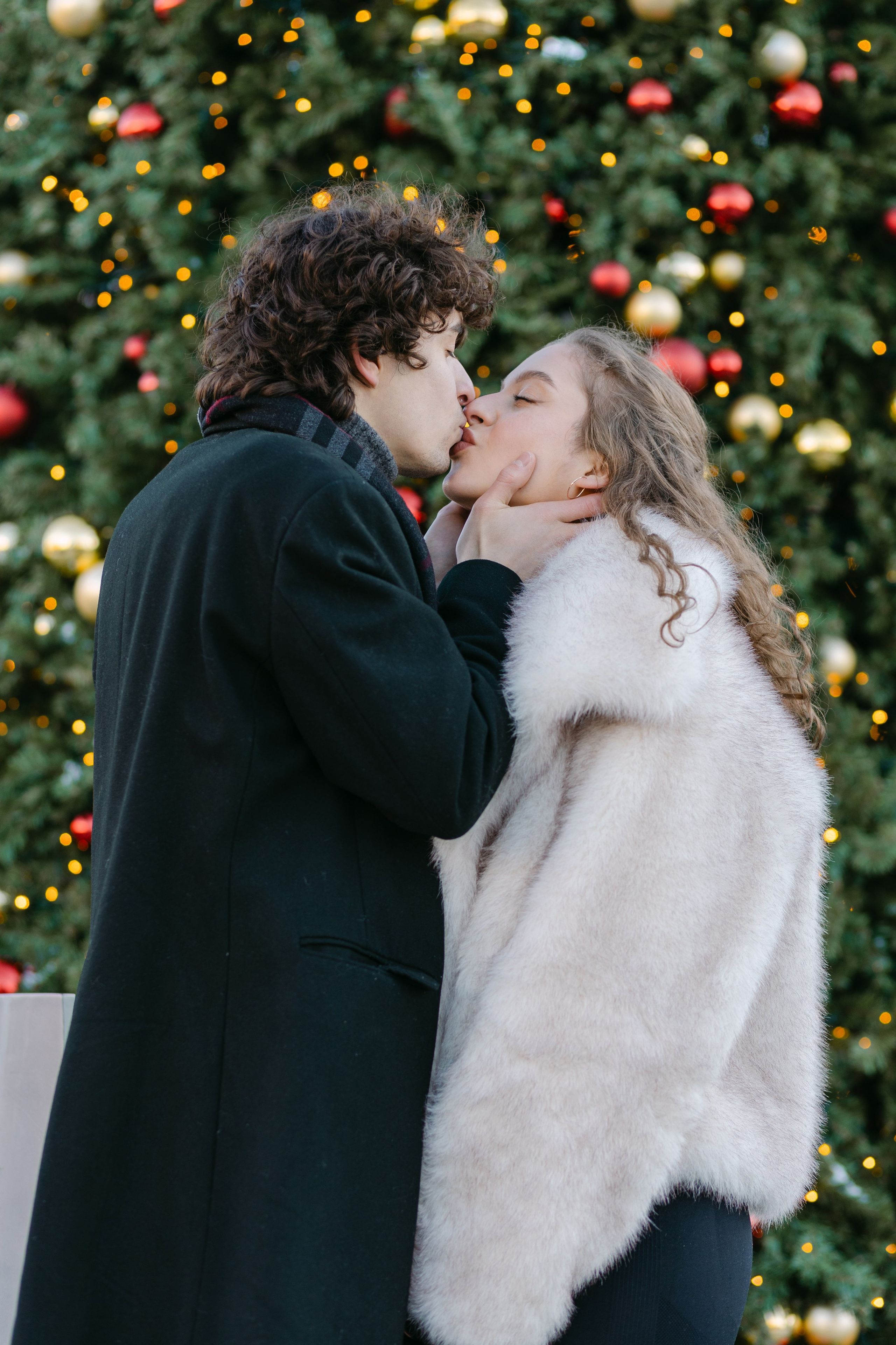 Christmas magic together. Photographer Elvira Hryshchenko