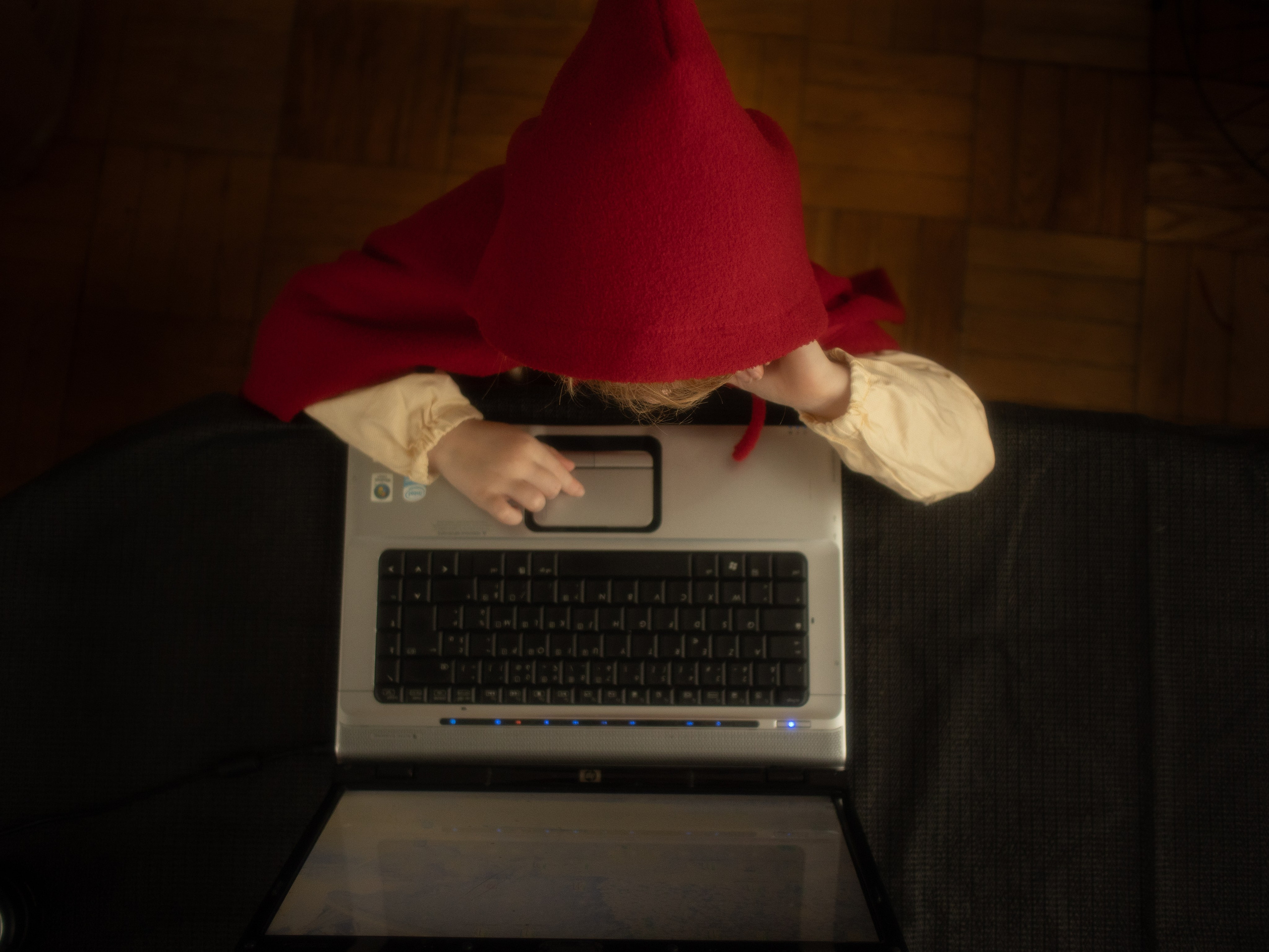 New Little Red Riding Hood. Toronto Portrait Photographer Lena Lac