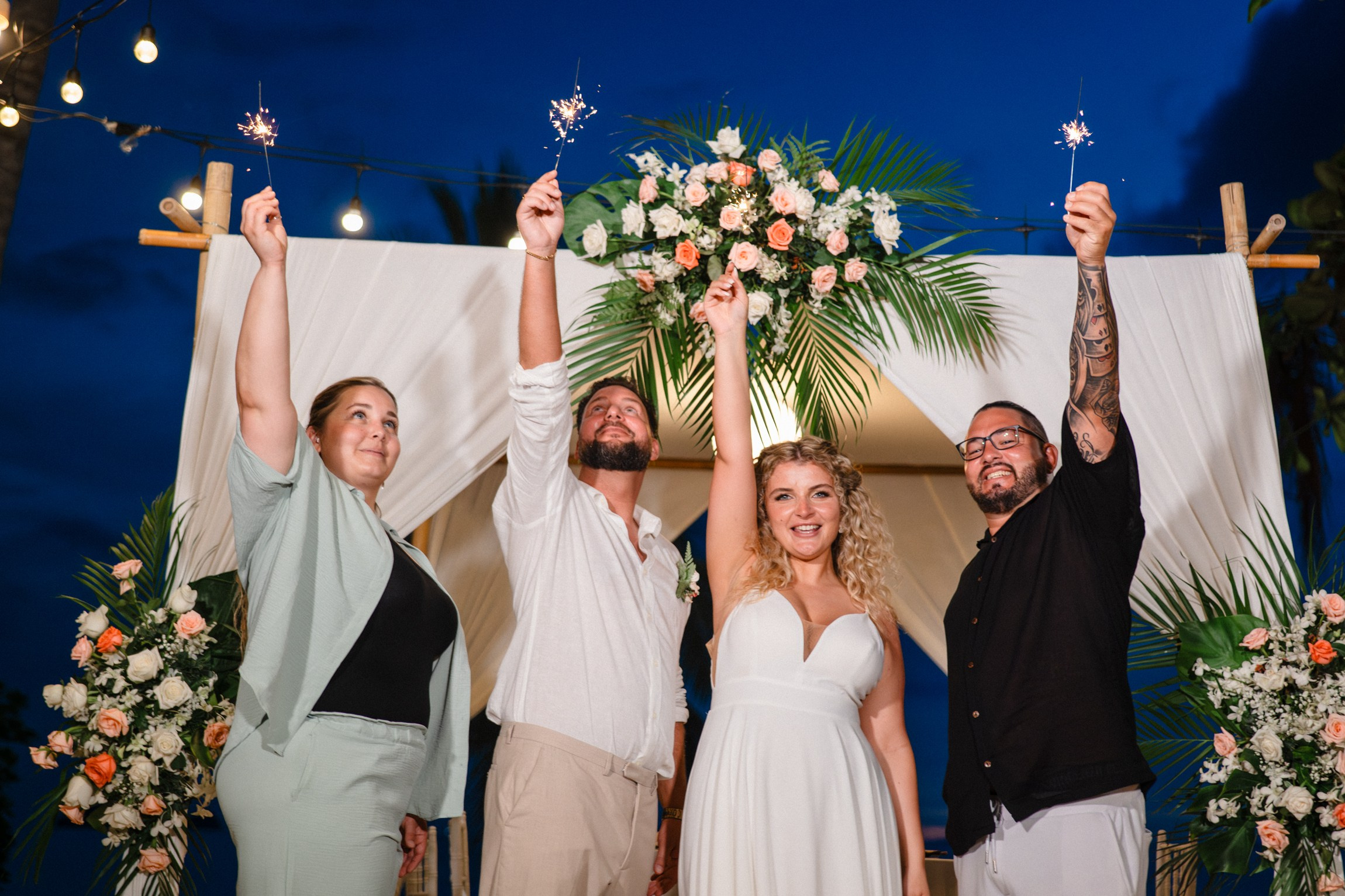 Tropical Wedding Celebration