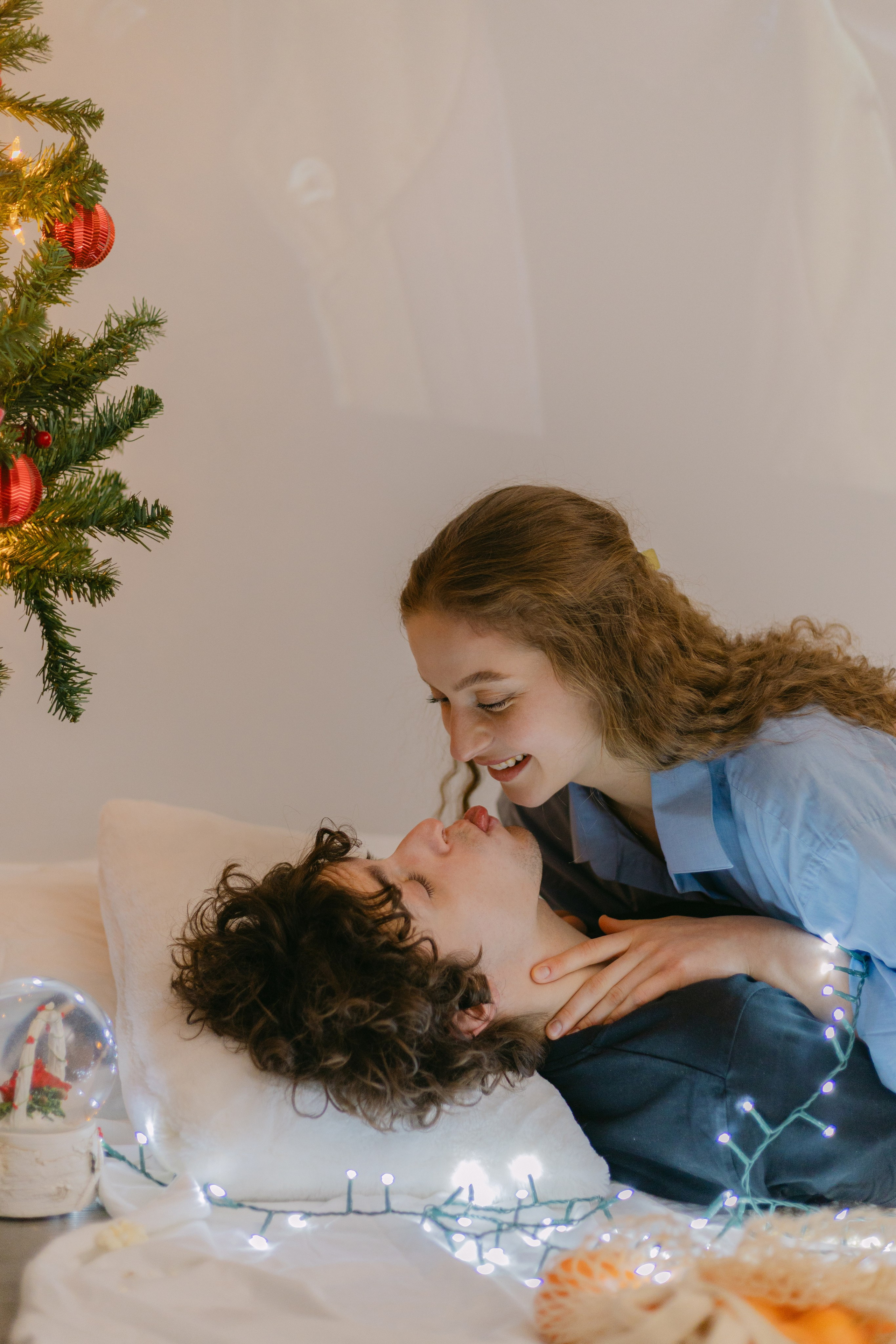 Christmas magic together. Photographer Elvira Hryshchenko
