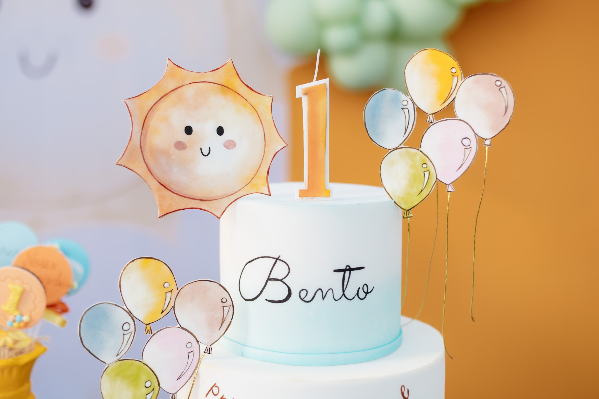 Bento 1 ano • Festa infantil em A Casa com Jardim | Fotografia de Família em Brasília e Recife