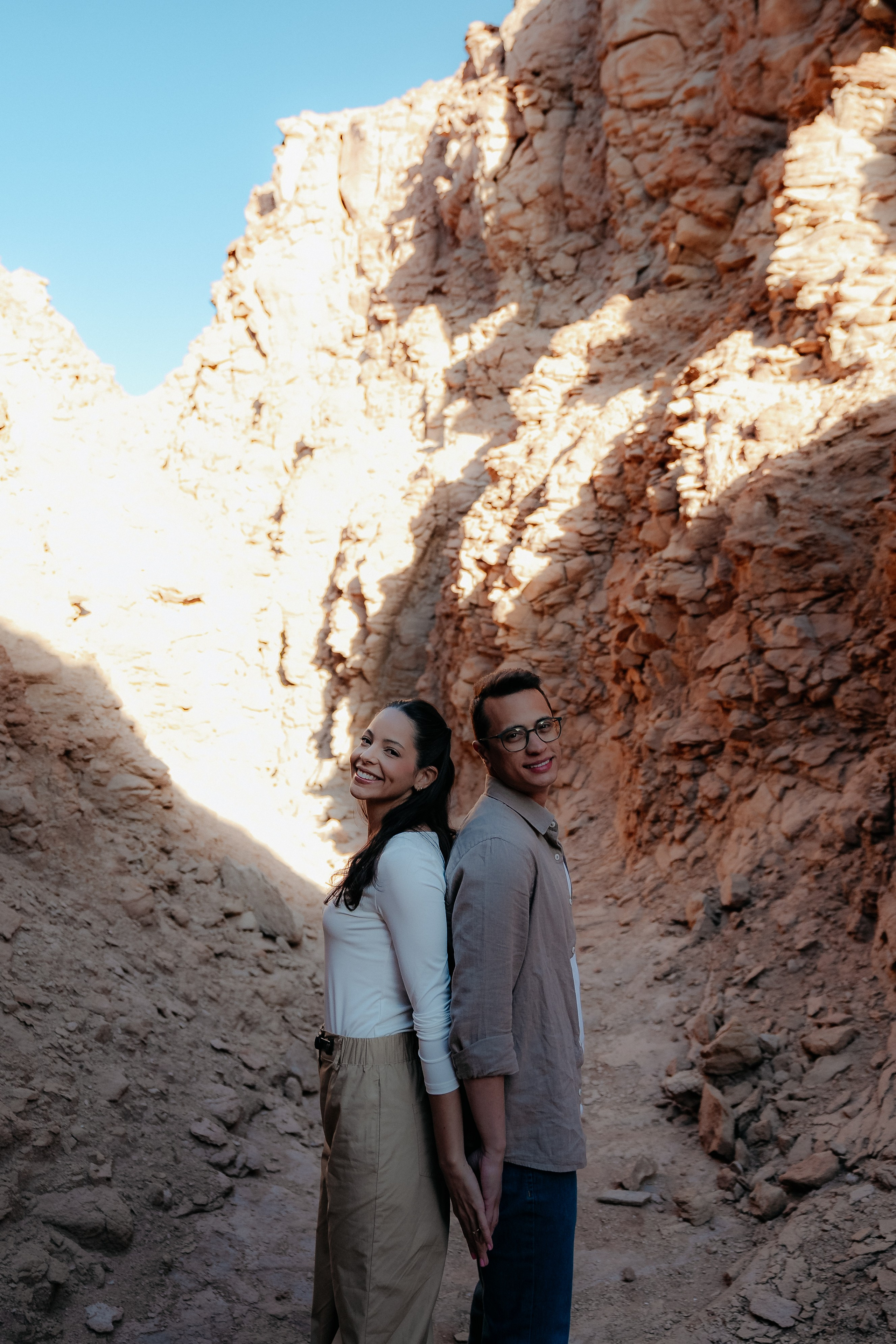 Vale dos Cogumelos — Sessão casual. Fotógrafo em San Pedro de Atacama