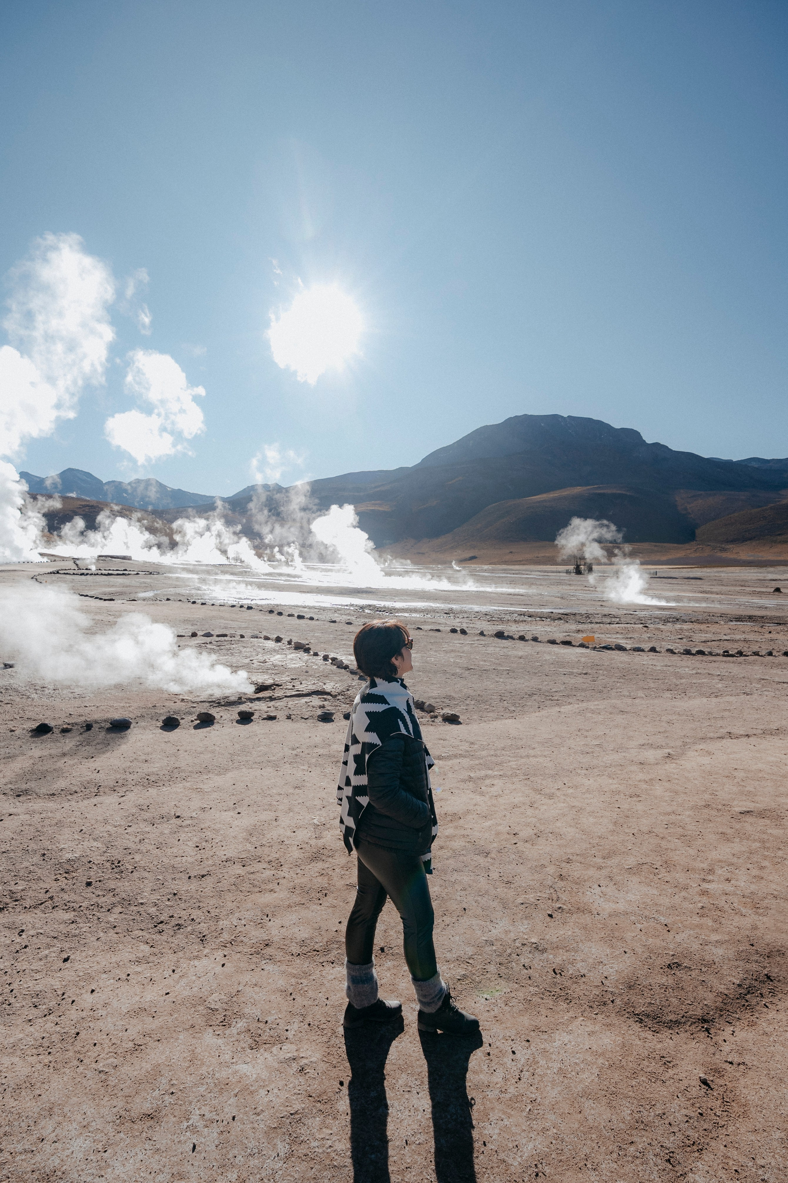 Cobertura de passeio — Geyser el Tatio. Fotógrafo em San Pedro de Atacama