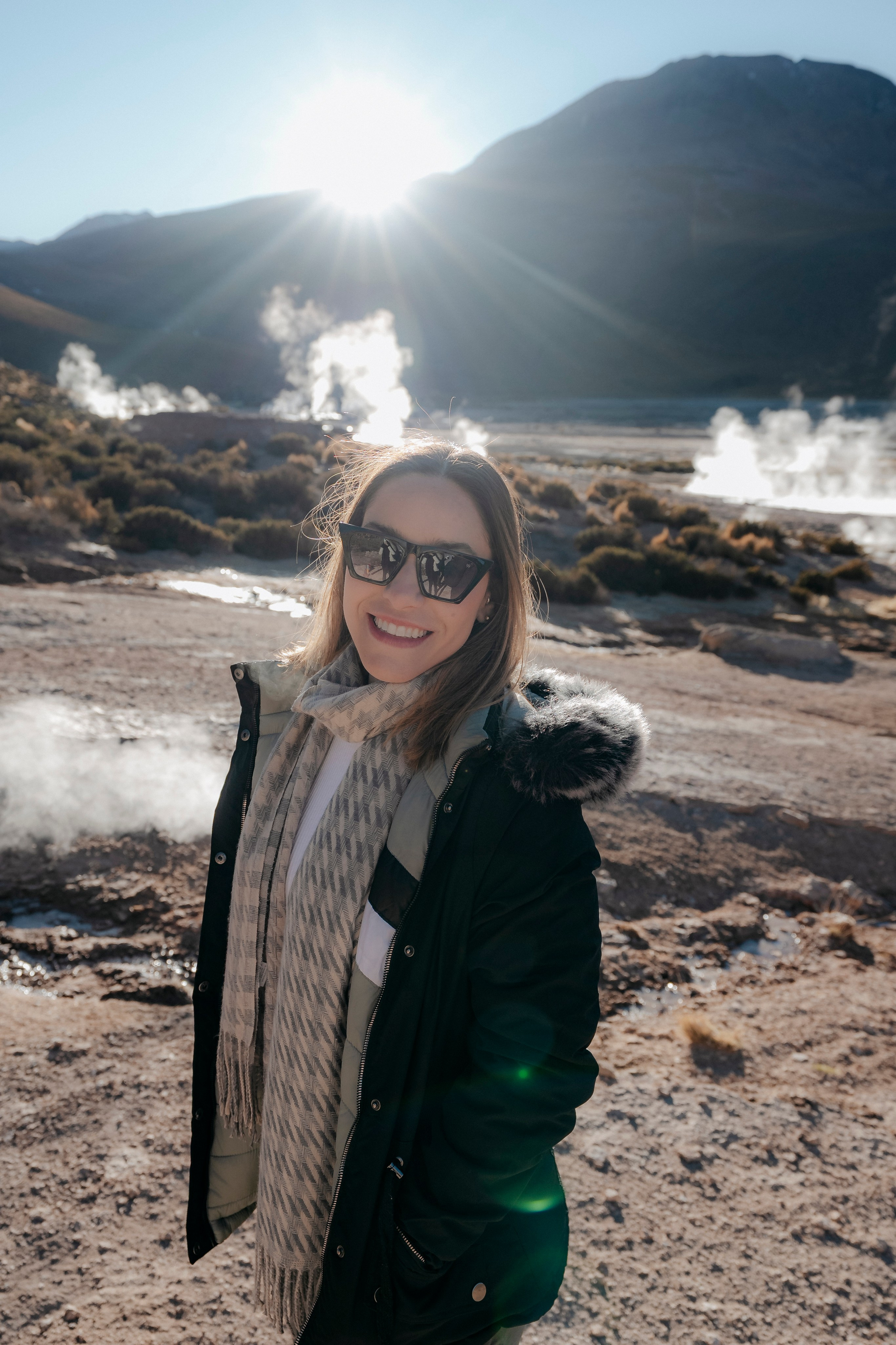 Cobertura de passeio — Geyser el Tatio. Fotógrafo em San Pedro de Atacama
