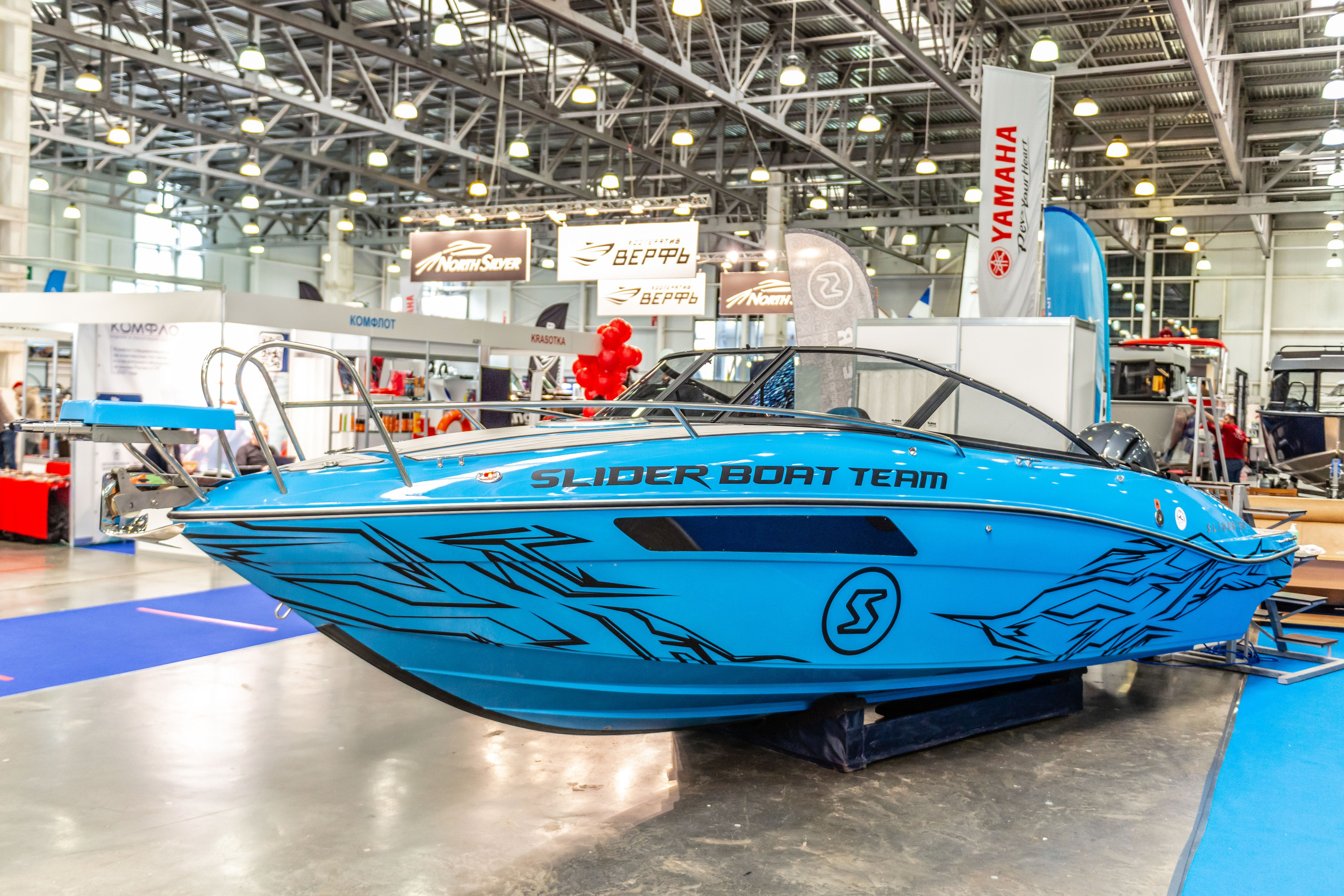 Фотосъемка лодок на Moscow Boat Show 2022. PHOTOGRAPHER QUINTANA ROO