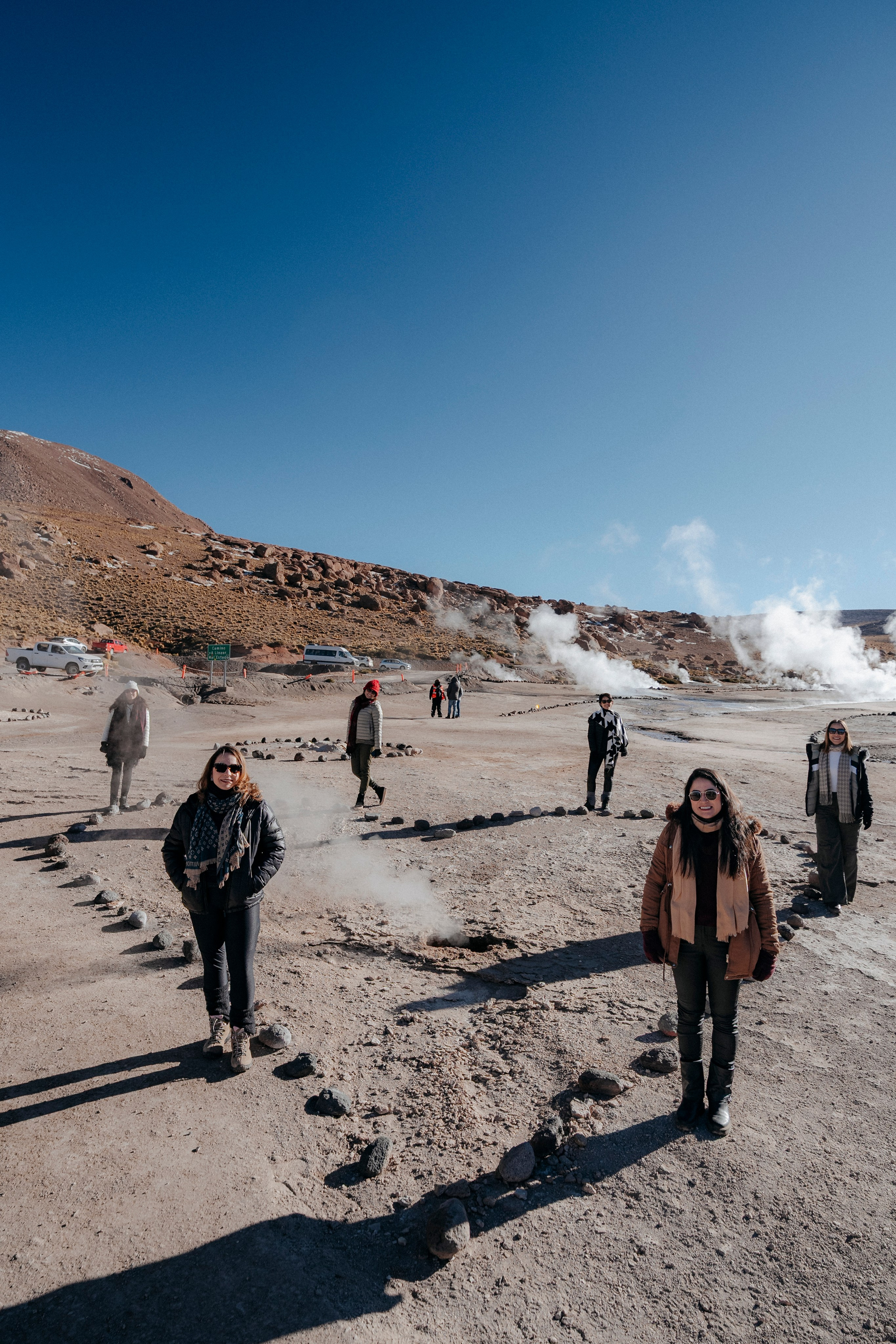 Cobertura de passeio — Geyser el Tatio. Fotógrafo em San Pedro de Atacama