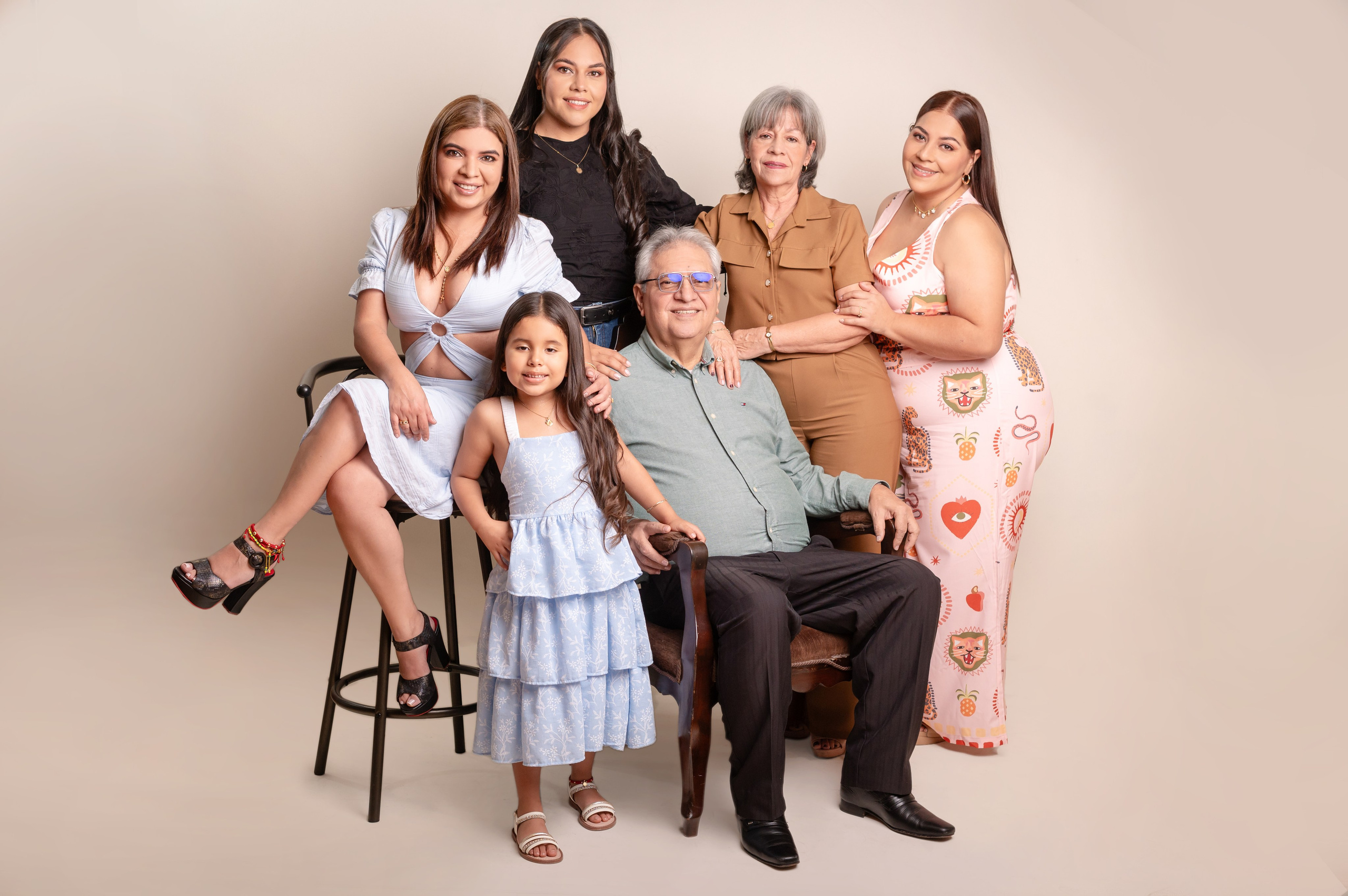 Fotos de estudio con Familias!. Www.dresalgadophoto.com