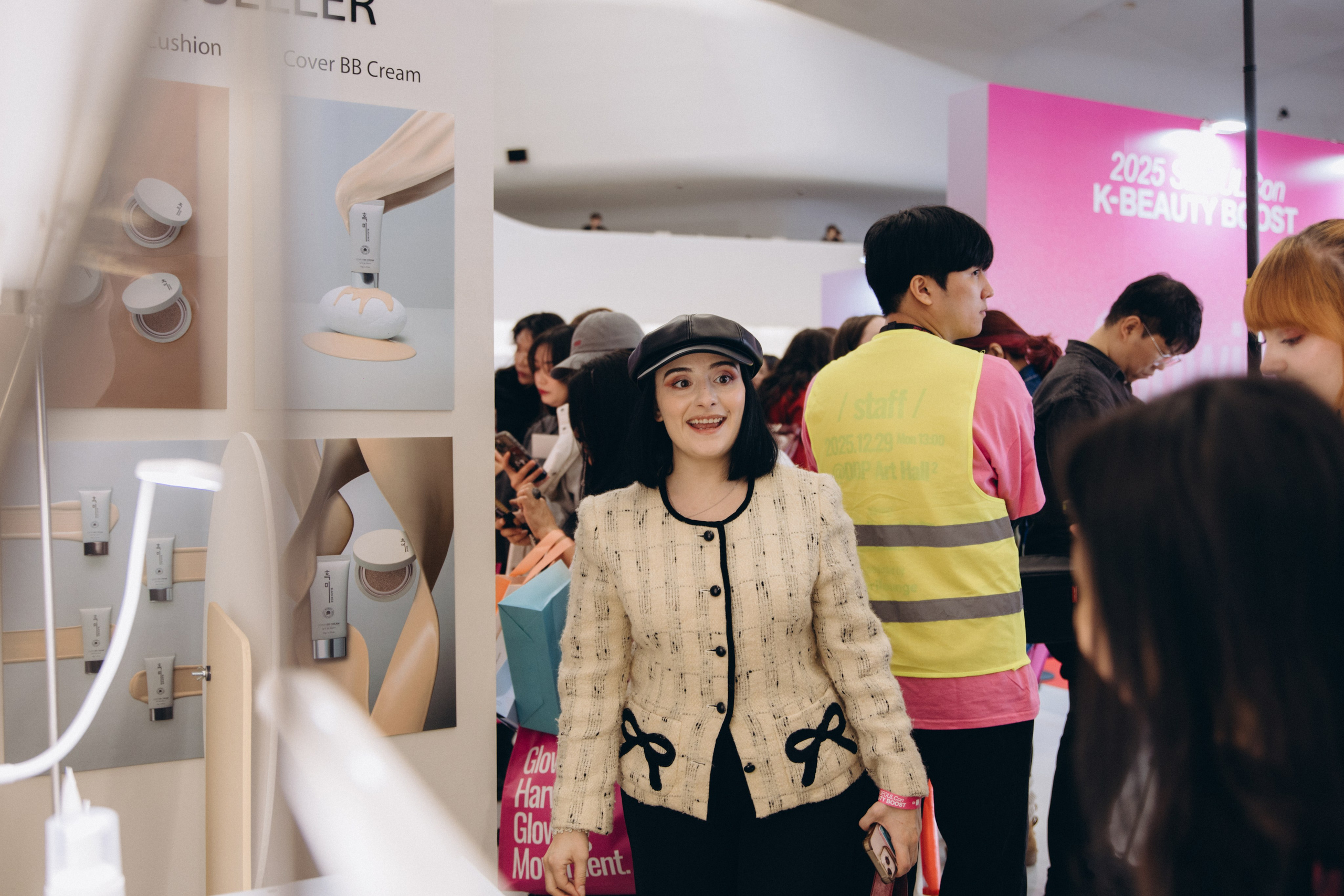 Seoul beauty expo 2025 (Black Rice). Портретный фотограф в Южной Корее Ольга Лян