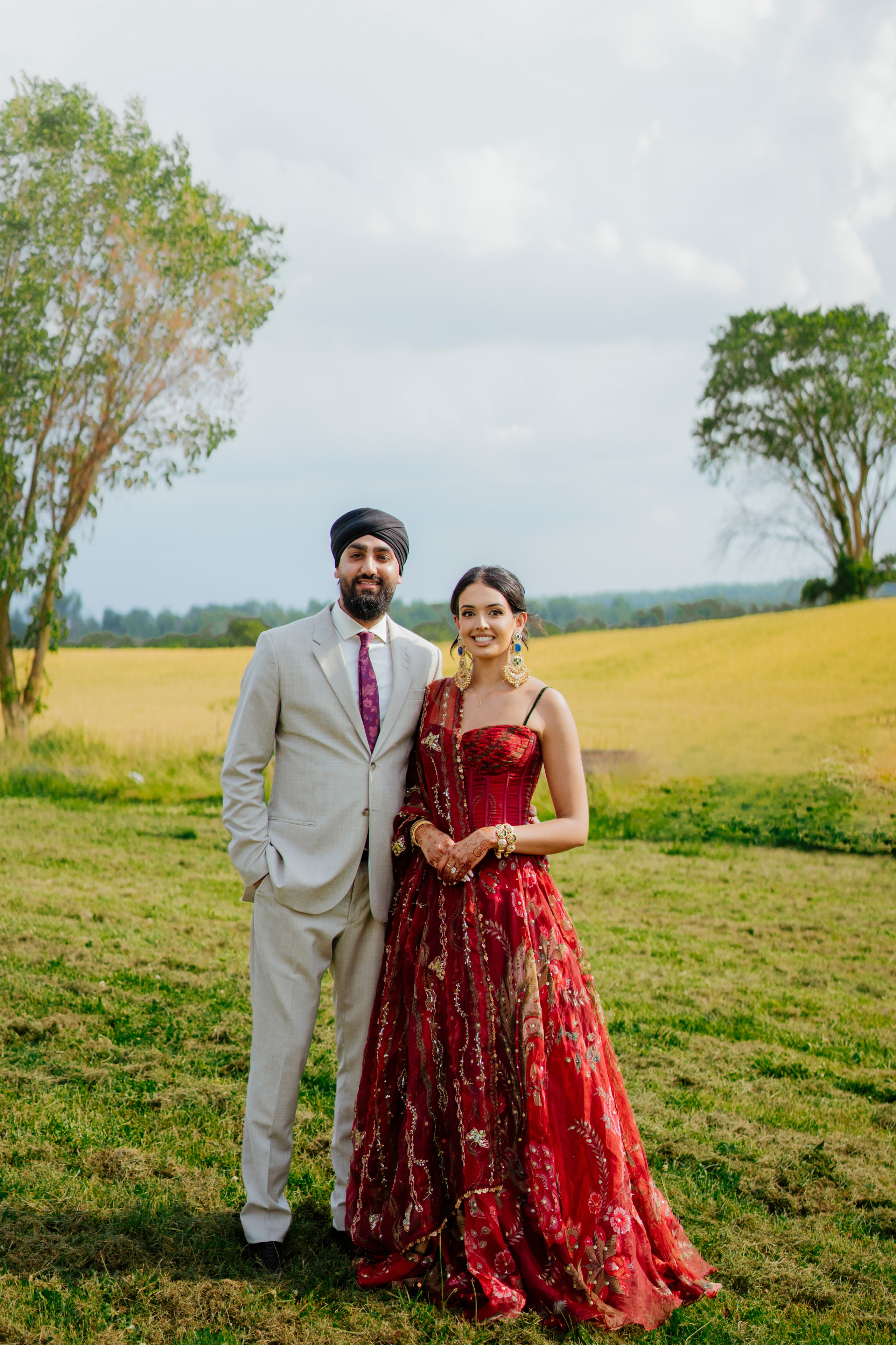 Nooreen & Jugraj. Studio Kunal Photography