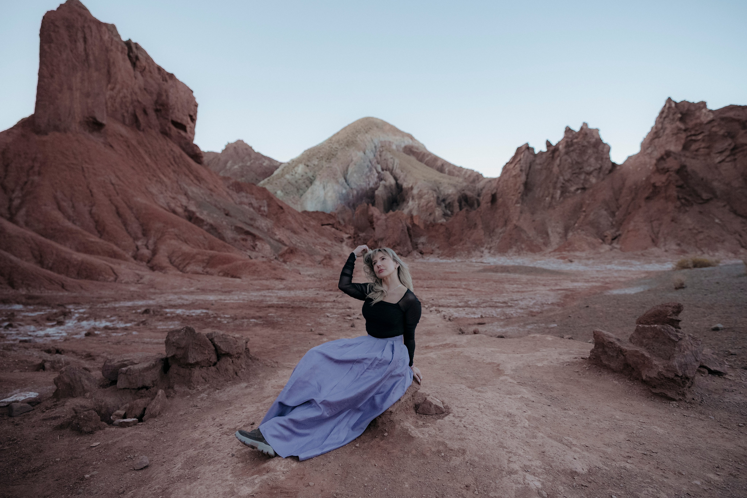 Vale do Arcoíris — Sessão individual. Fotógrafo em San Pedro de Atacama