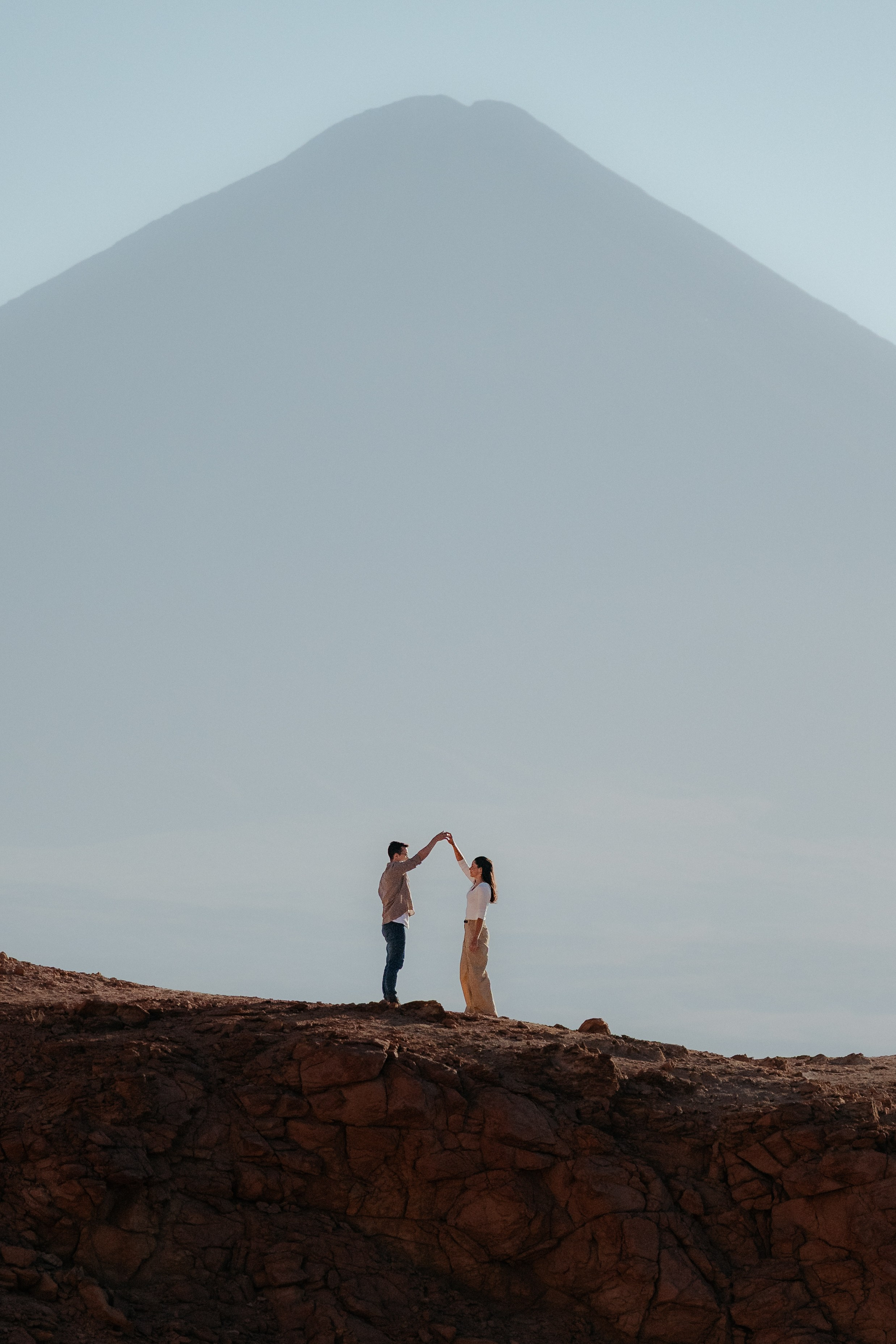 Vale dos Cogumelos — Sessão casual. Fotógrafo em San Pedro de Atacama