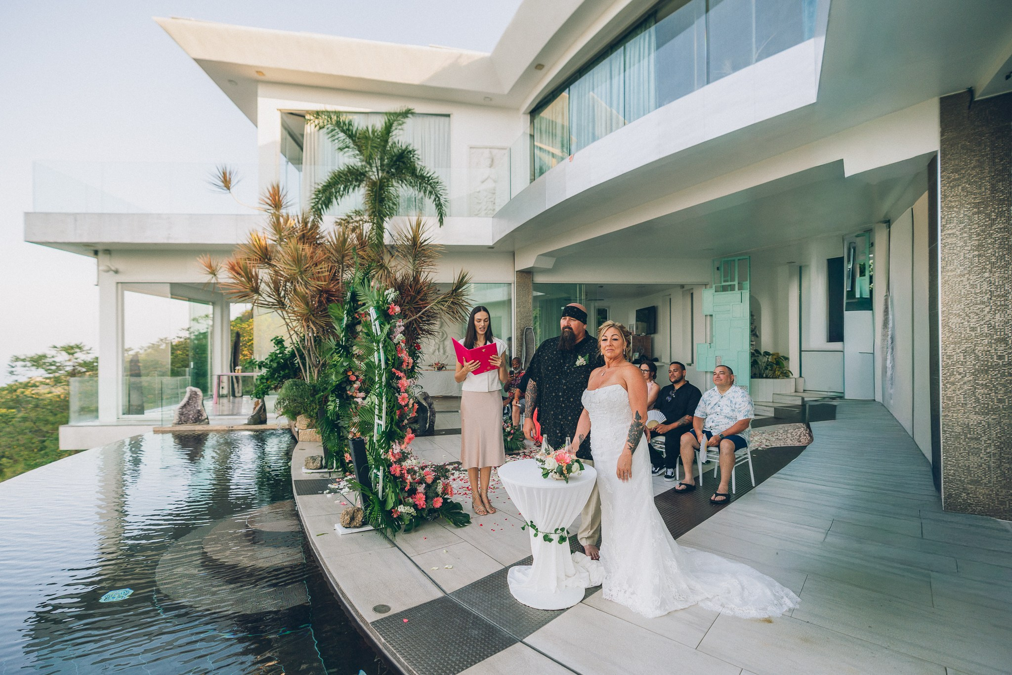 Private Villa Wedding Ceremony