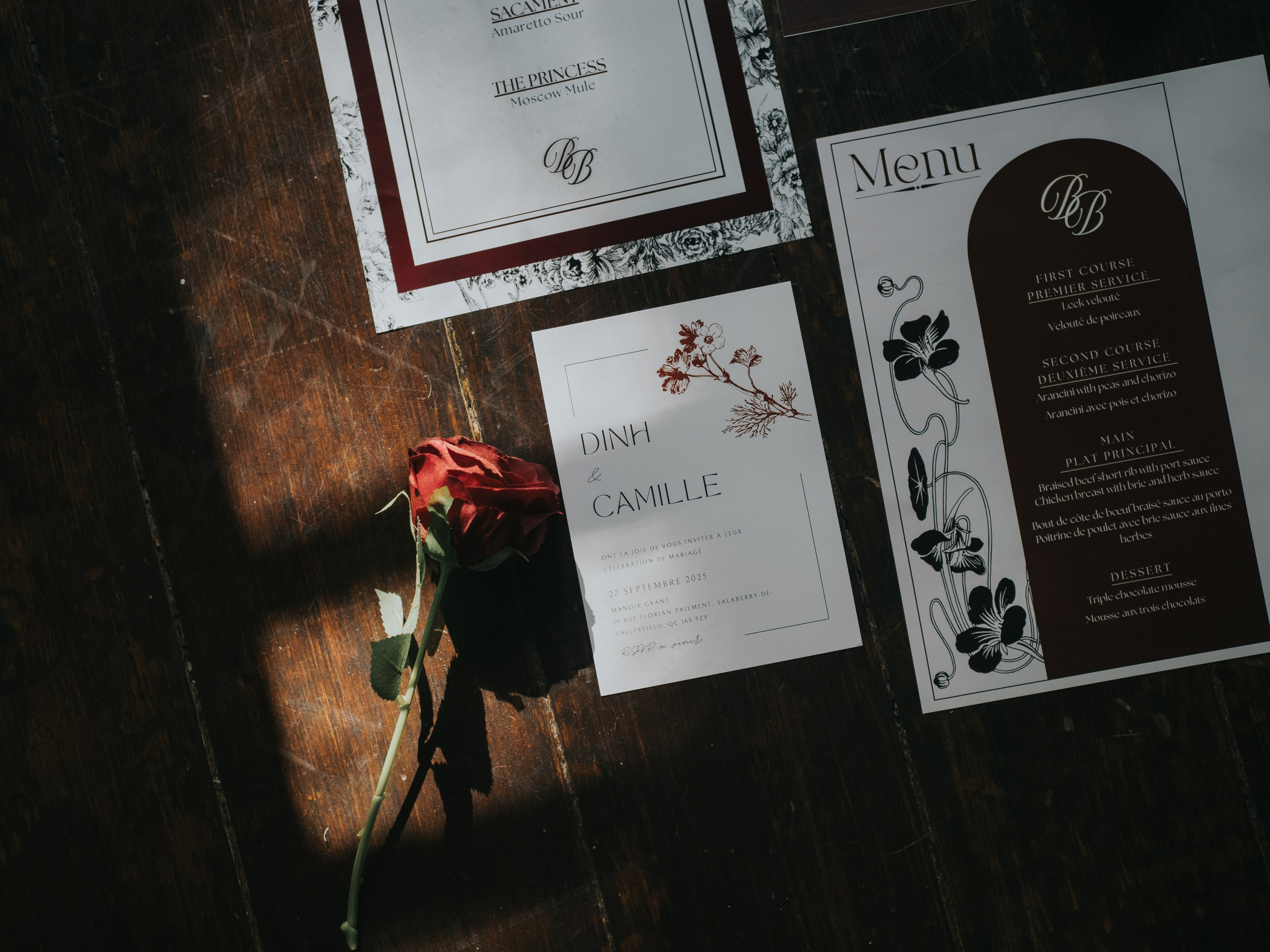 Camille & Dinh. Wedding and Family Photography Montreal Muriel Oe Photo