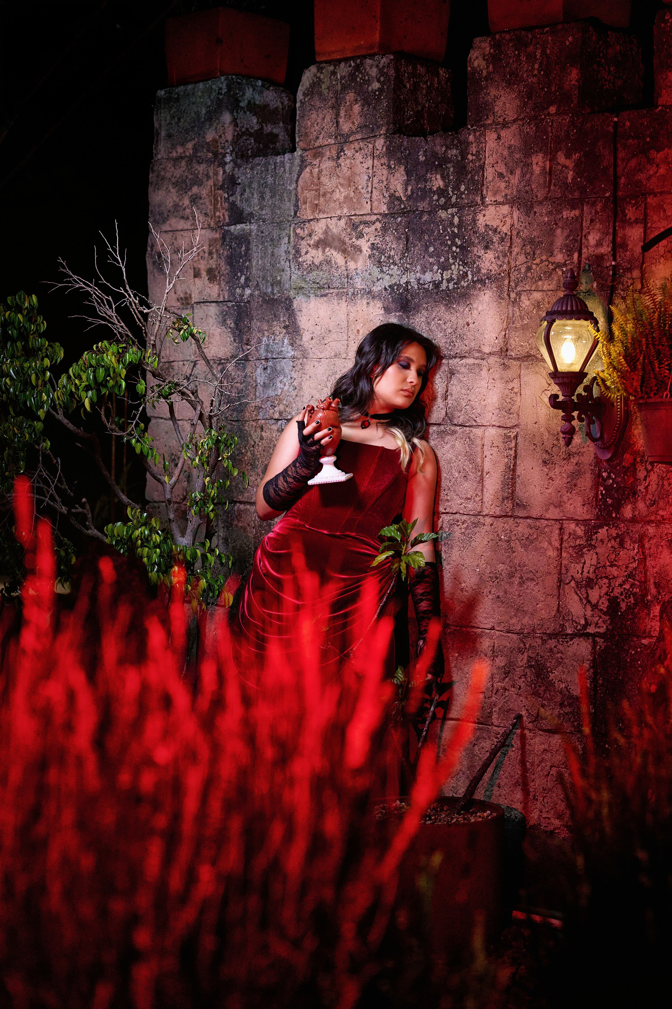 Gothic Elegance & Rock Royalty: Majo at Castillo Mono Osorio | ZZ Portraits by Hendrick