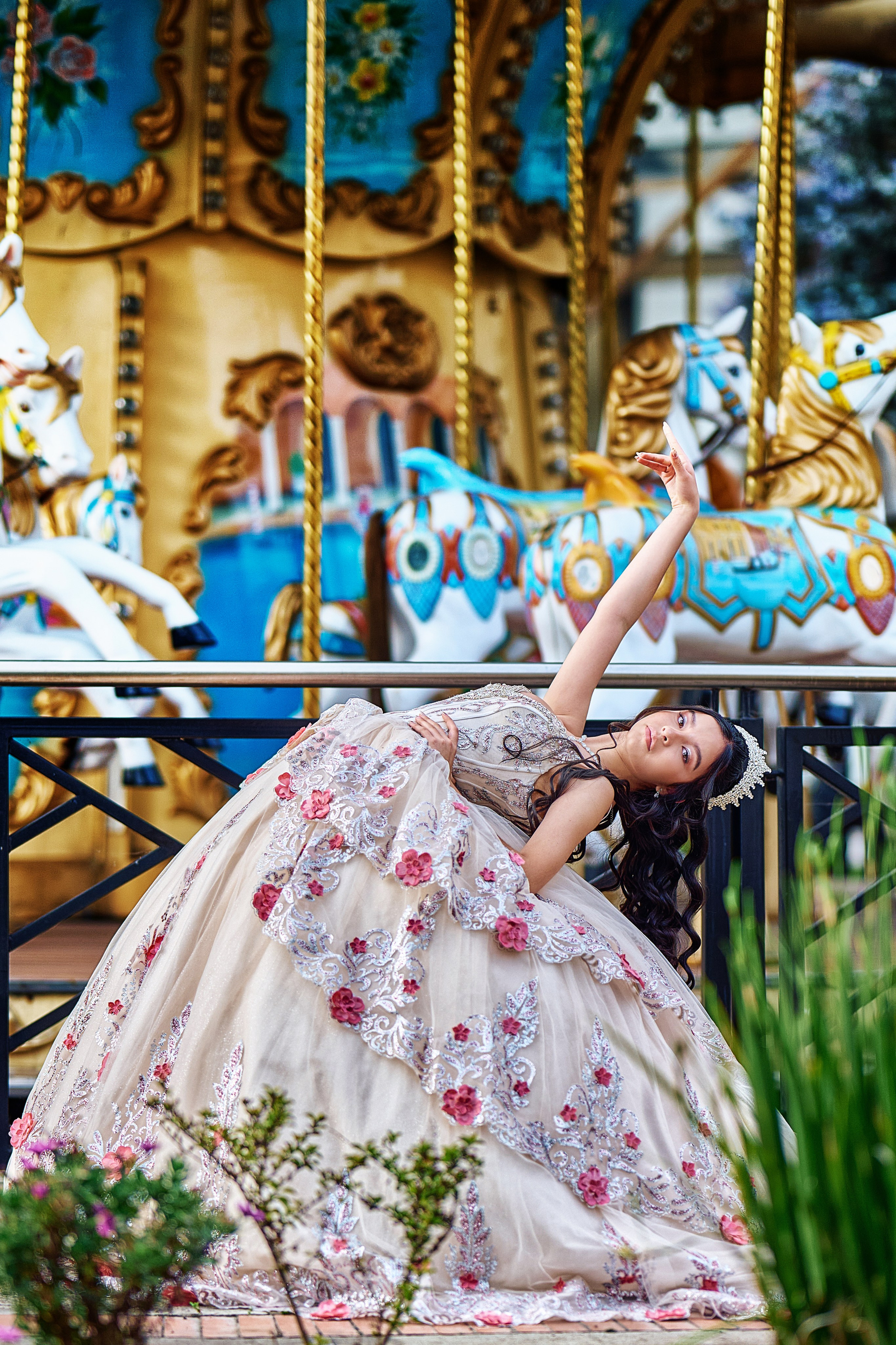 Enchanted Grace: Daniela’s Ballet Quinceañera Inspired by Beauty & The Beast | ZZ Portraits by Hendrick
