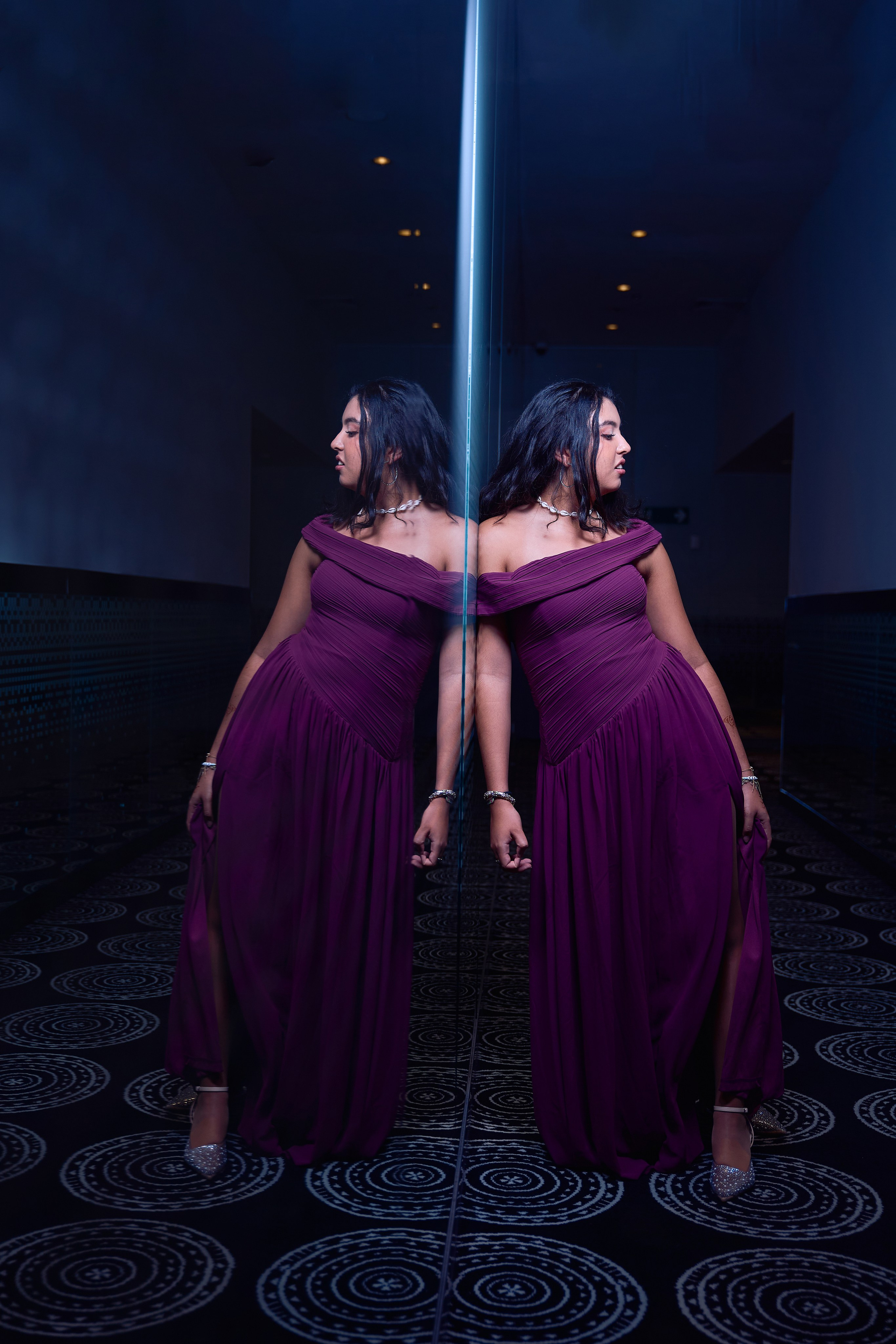 Modern Glamour & Chic Elegance: Violeta at the W Hotel | ZZ Portraits by Hendrick