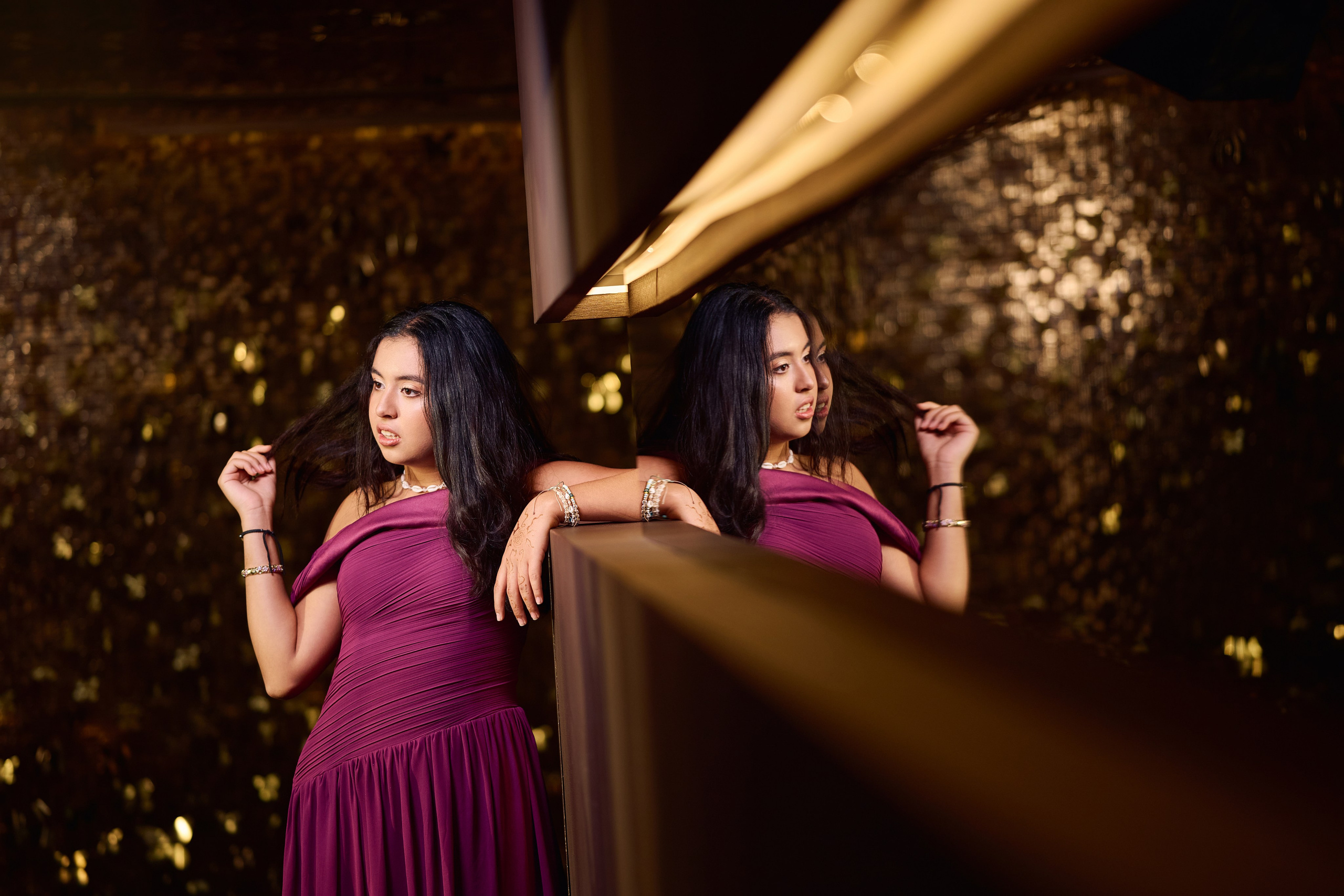 Modern Glamour & Chic Elegance: Violeta at the W Hotel | ZZ Portraits by Hendrick