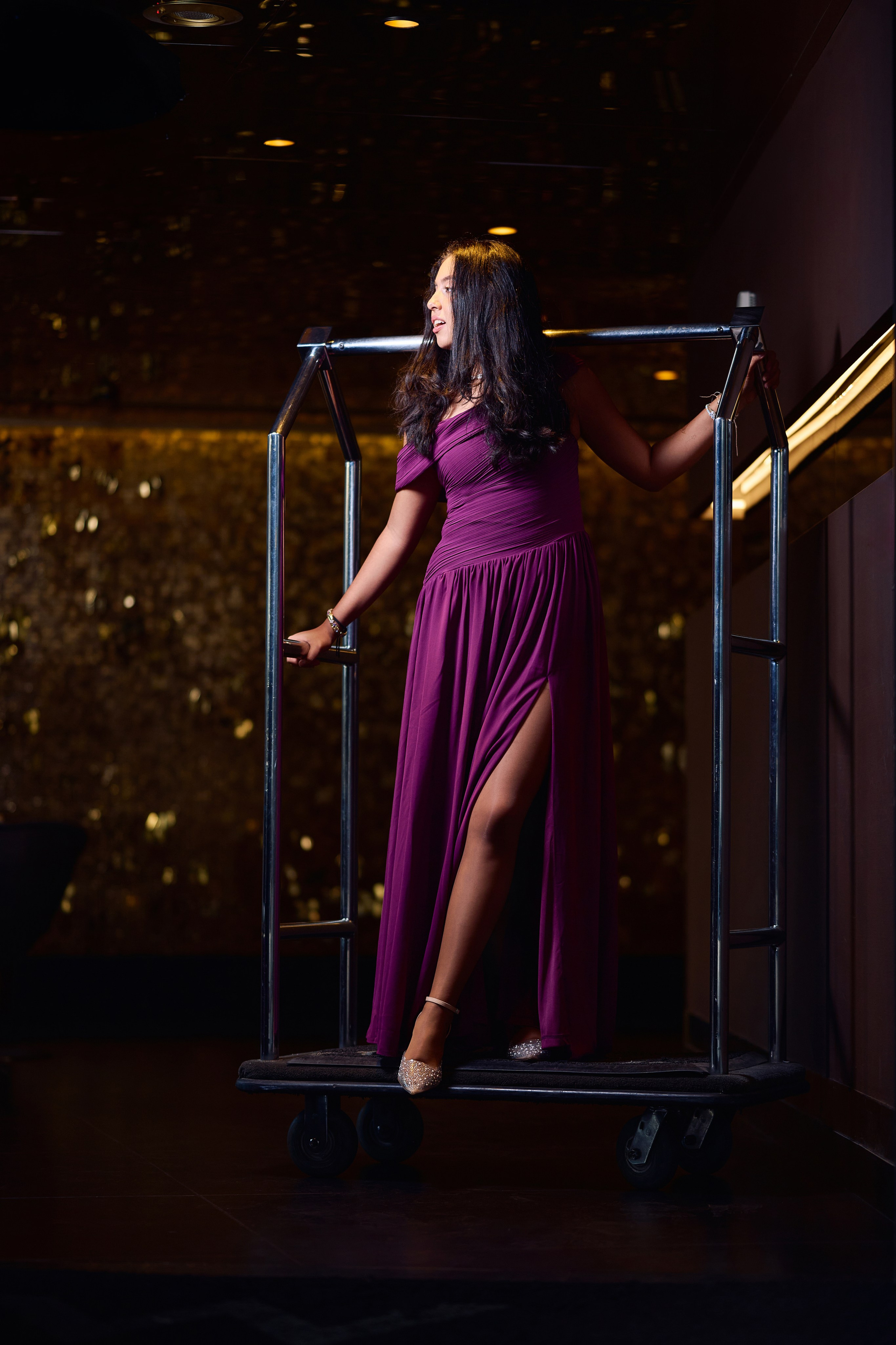 Modern Glamour & Chic Elegance: Violeta at the W Hotel | ZZ Portraits by Hendrick