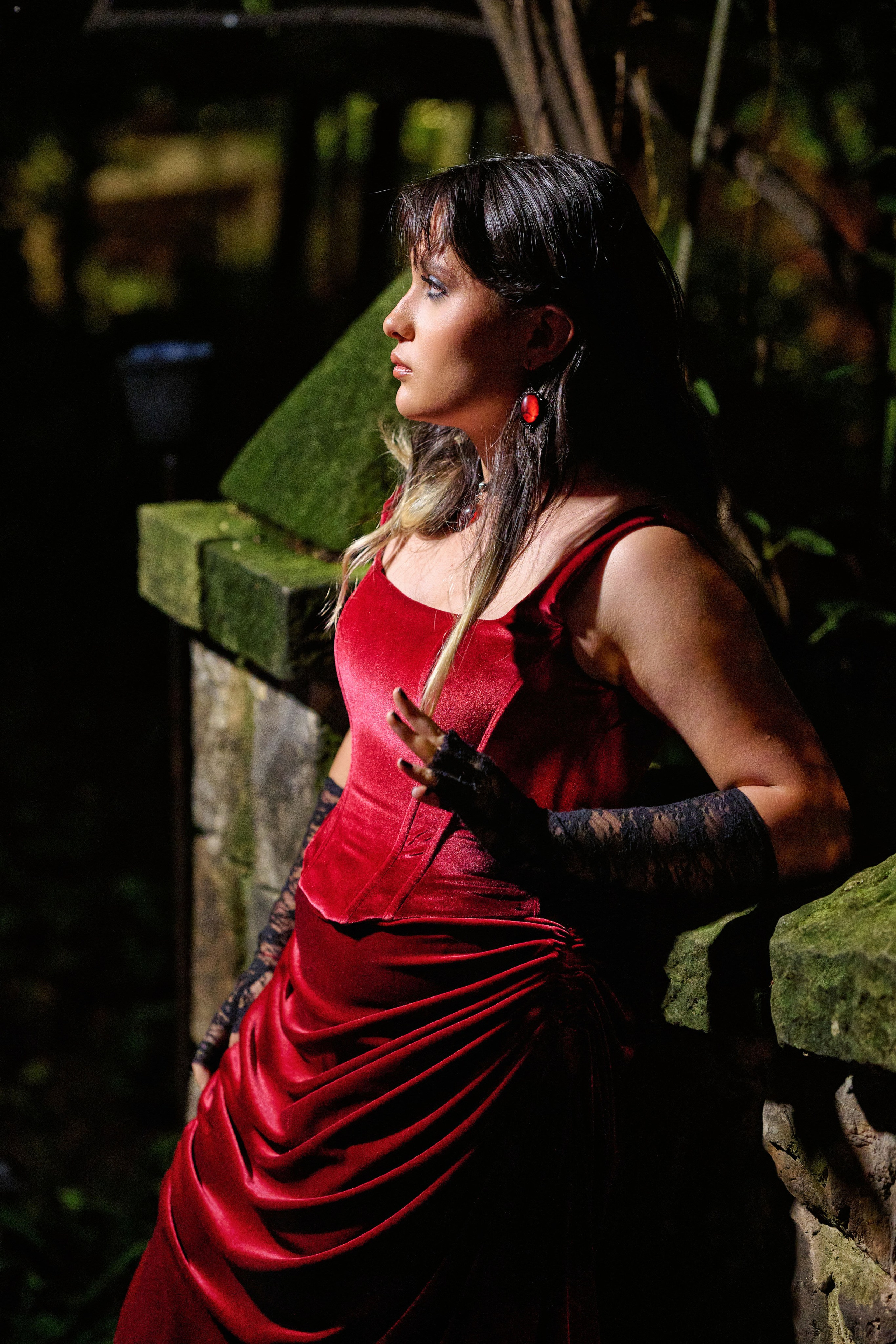Gothic Elegance & Rock Royalty: Majo at Castillo Mono Osorio | ZZ Portraits by Hendrick