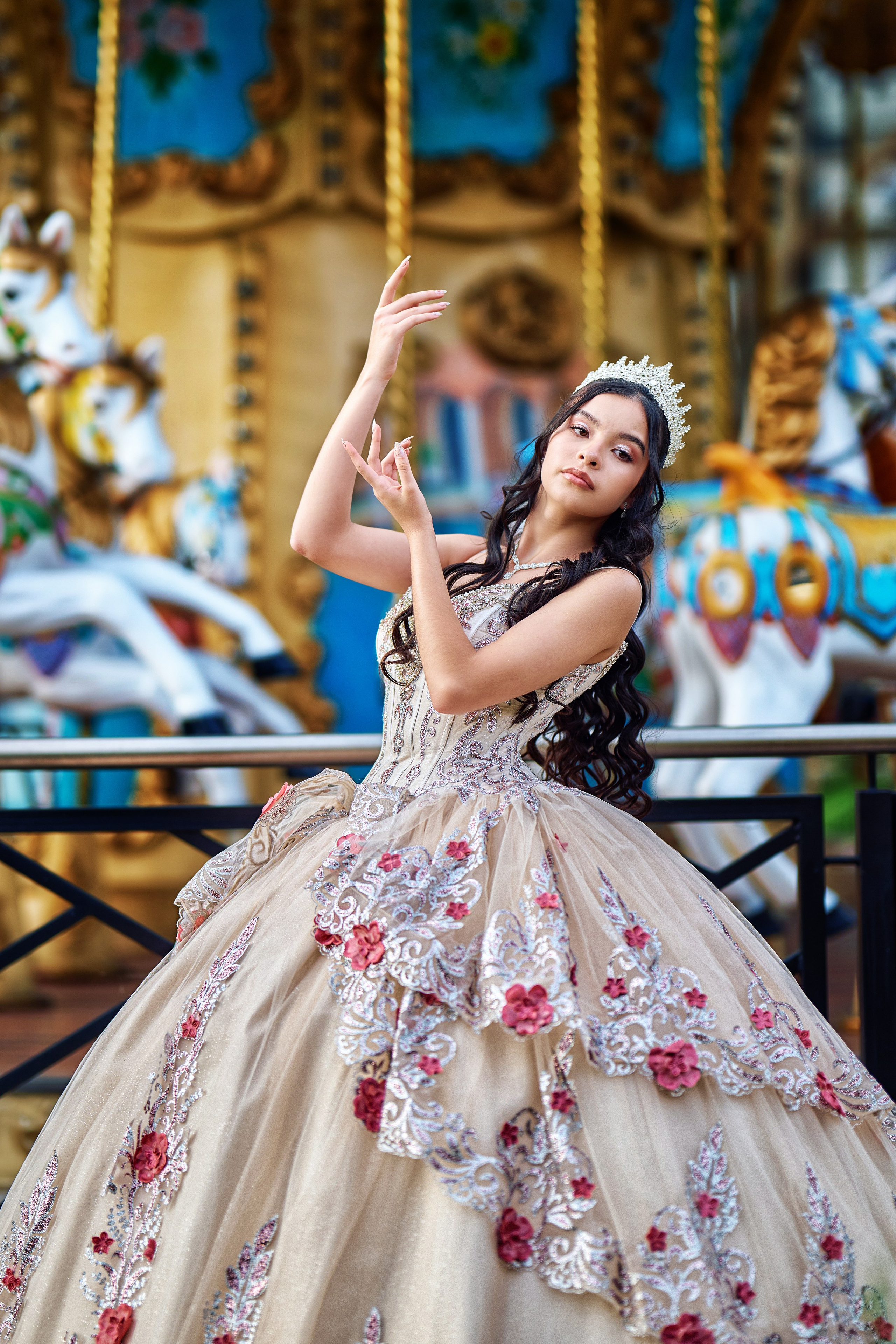 Enchanted Grace: Daniela’s Ballet Quinceañera Inspired by Beauty & The Beast | ZZ Portraits by Hendrick