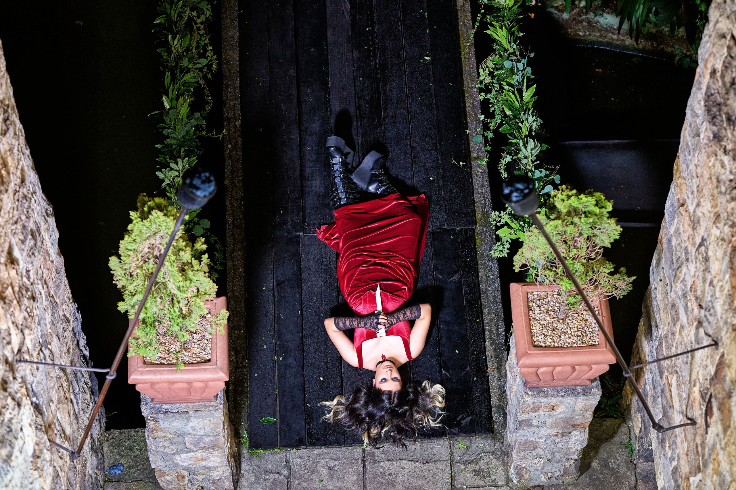 Gothic Elegance & Rock Royalty: Majo at Castillo Mono Osorio | ZZ Portraits by Hendrick