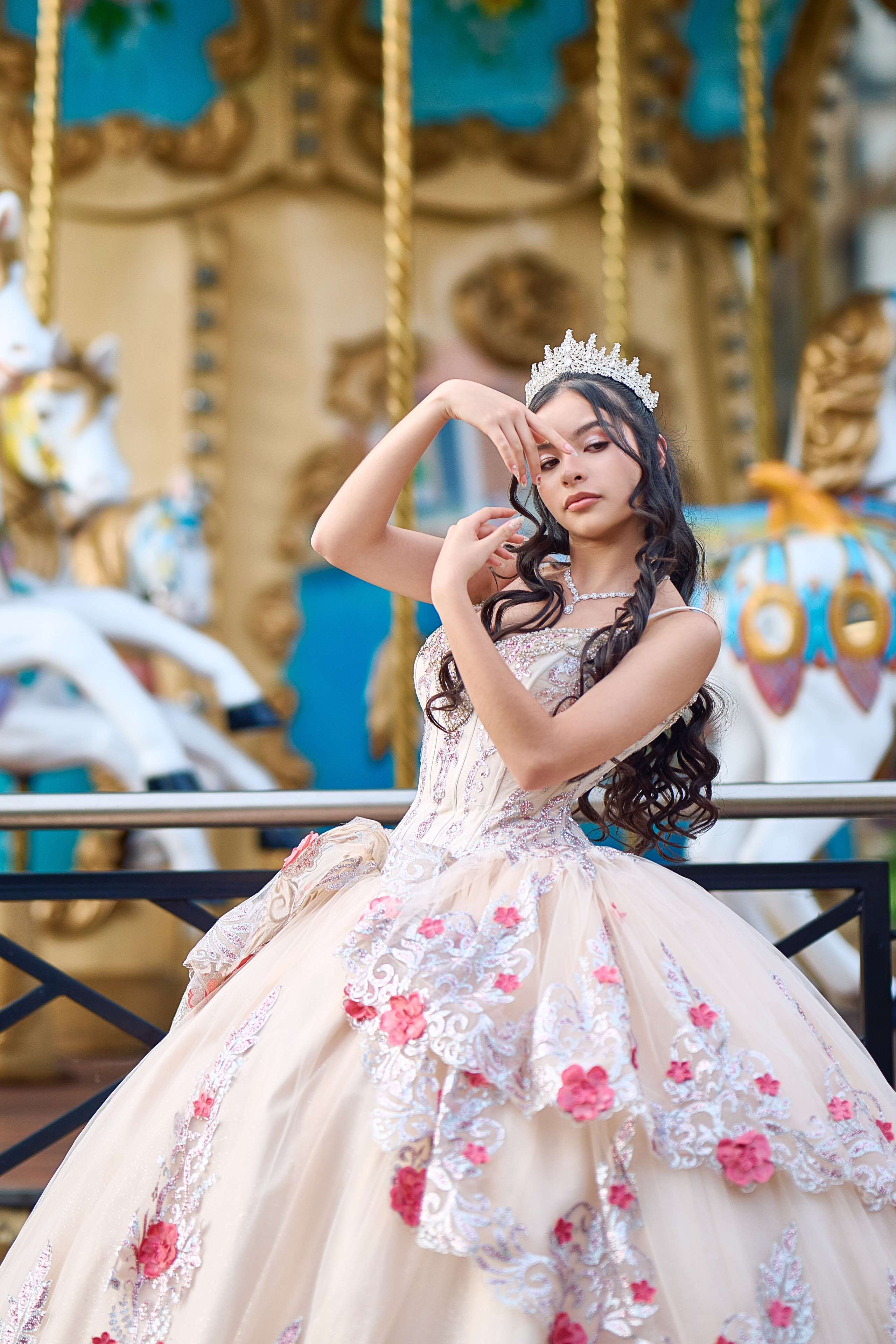 Enchanted Grace: Daniela’s Ballet Quinceañera Inspired by Beauty & The Beast | ZZ Portraits by Hendrick