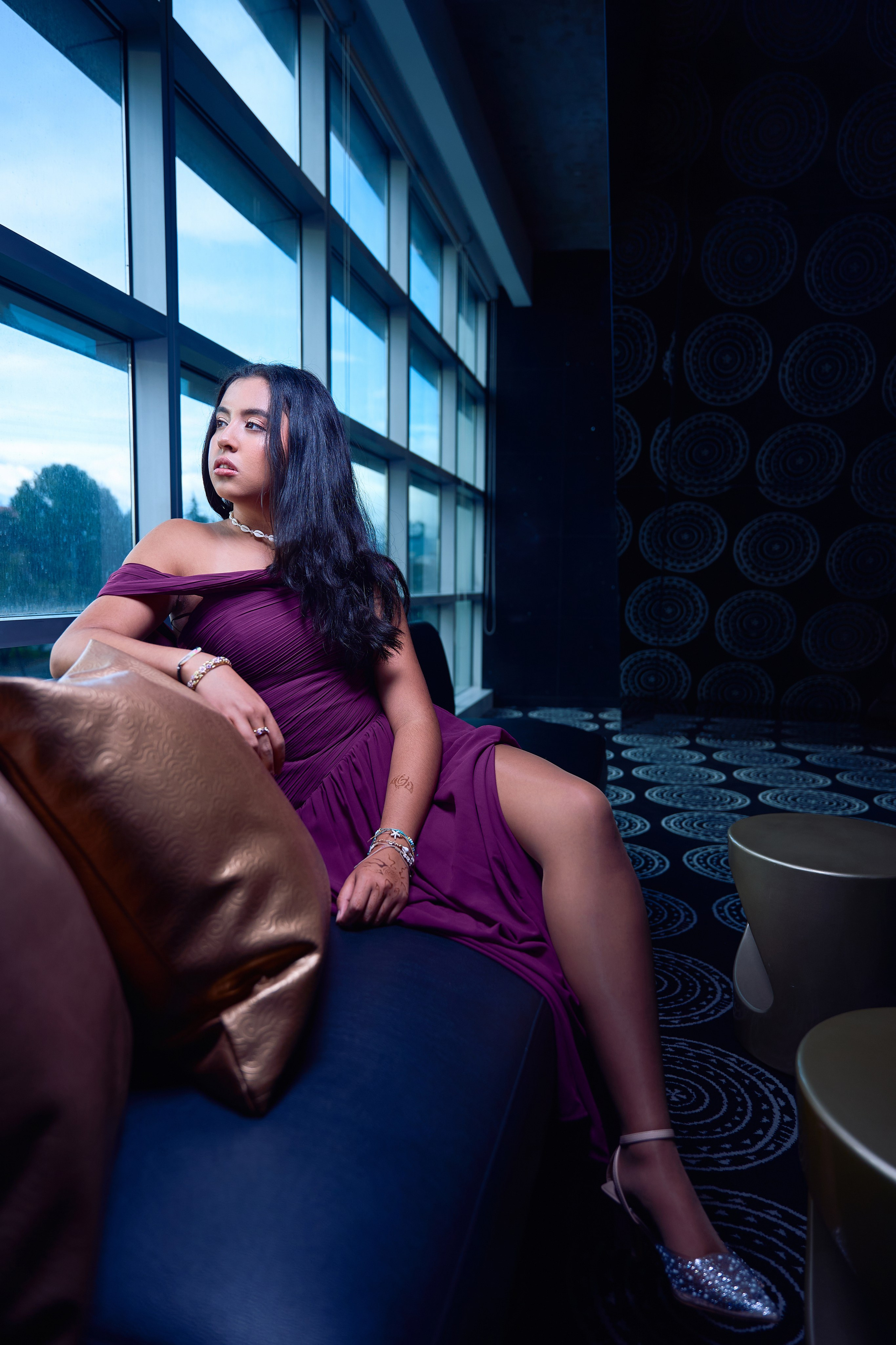 Modern Glamour & Chic Elegance: Violeta at the W Hotel | ZZ Portraits by Hendrick