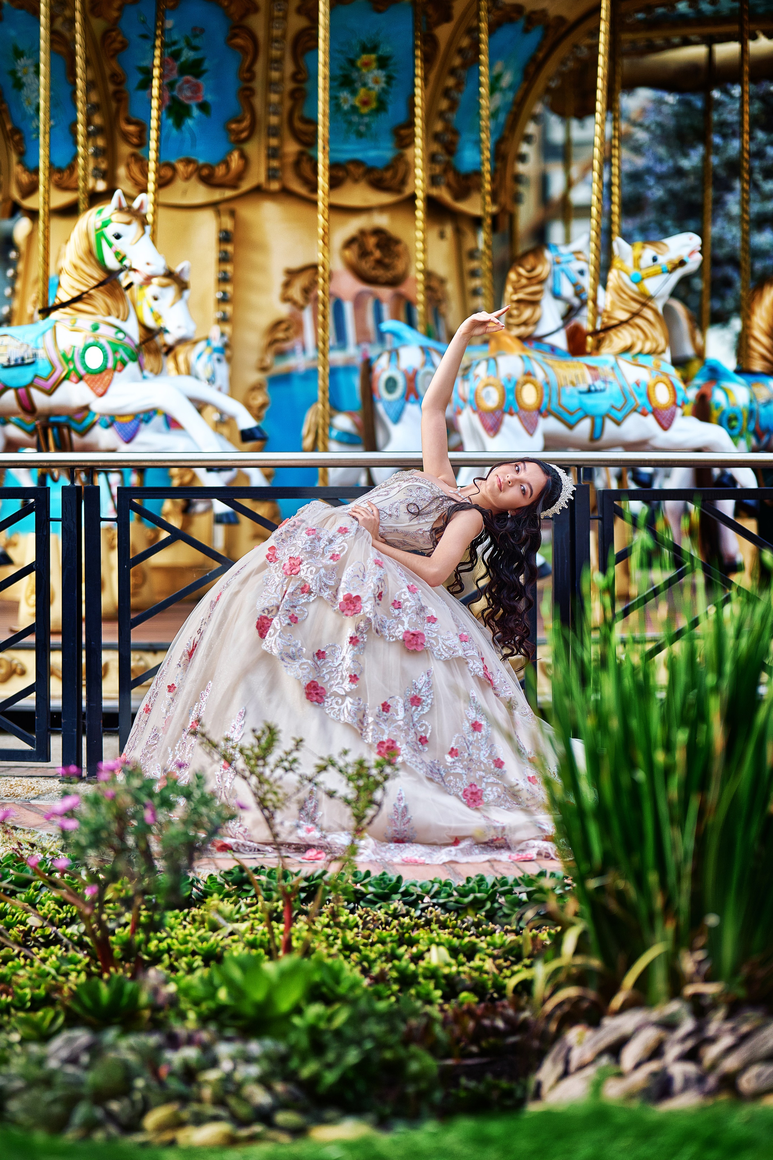 Enchanted Grace: Daniela’s Ballet Quinceañera Inspired by Beauty & The Beast | ZZ Portraits by Hendrick