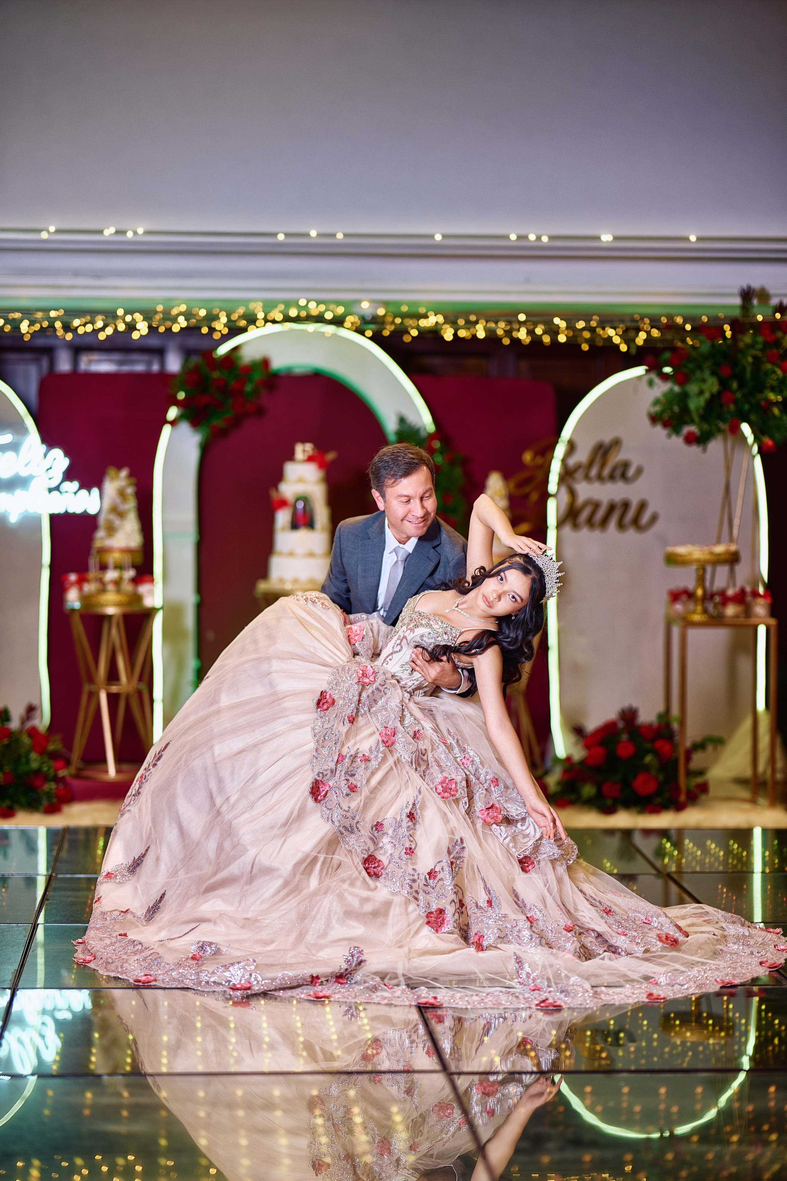 Enchanted Grace: Daniela’s Ballet Quinceañera Inspired by Beauty & The Beast | ZZ Portraits by Hendrick
