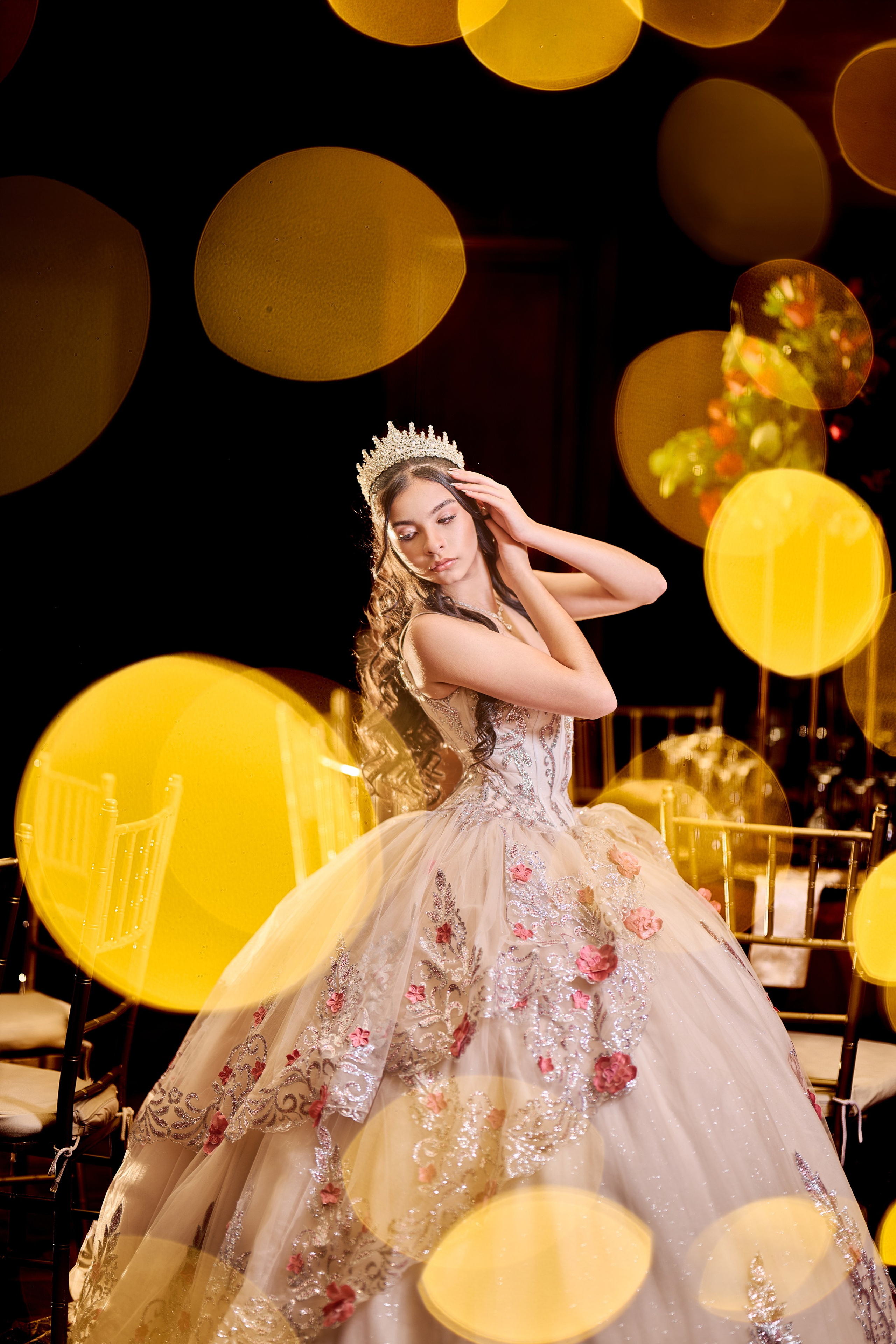 Enchanted Grace: Daniela’s Ballet Quinceañera Inspired by Beauty & The Beast | ZZ Portraits by Hendrick