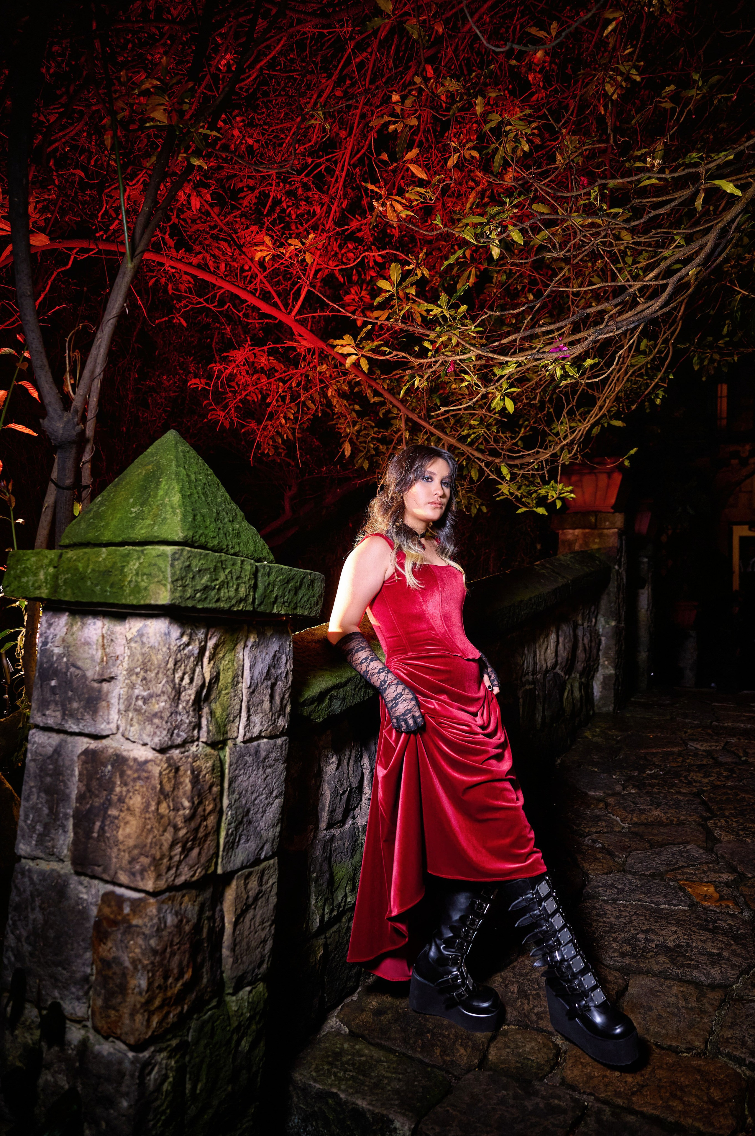 Gothic Elegance & Rock Royalty: Majo at Castillo Mono Osorio | ZZ Portraits by Hendrick