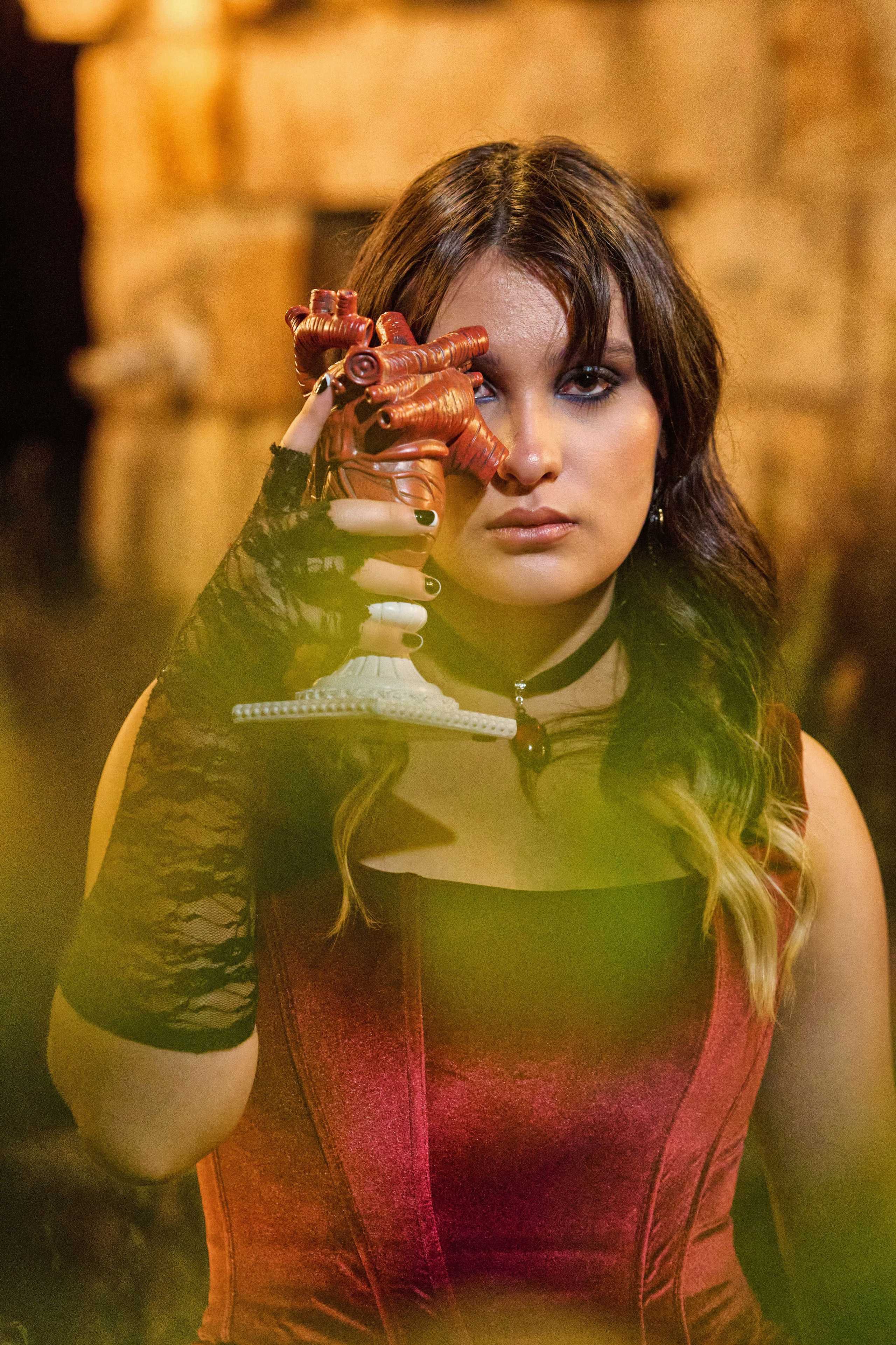 Gothic Elegance & Rock Royalty: Majo at Castillo Mono Osorio | ZZ Portraits by Hendrick