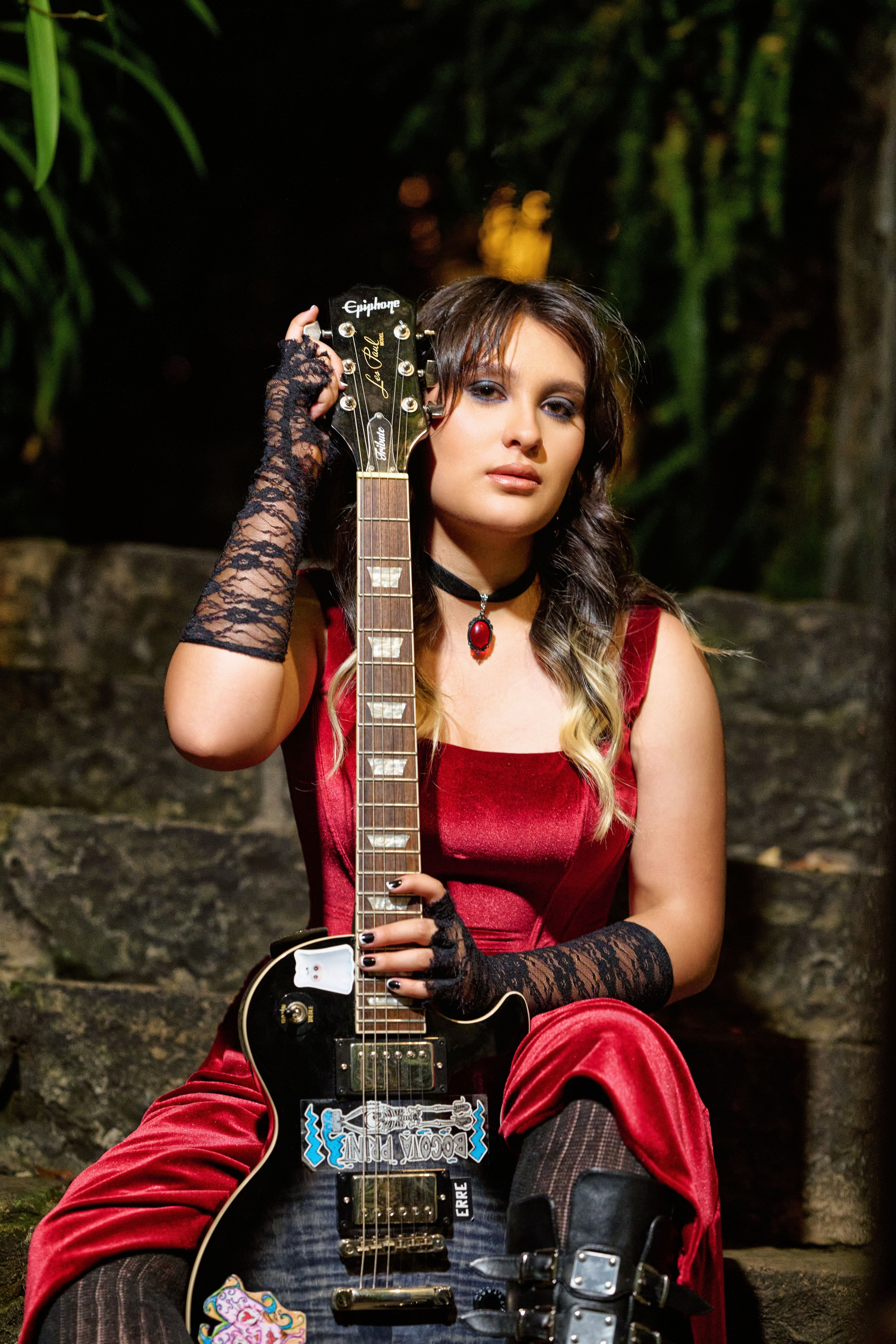 Gothic Elegance & Rock Royalty: Majo at Castillo Mono Osorio | ZZ Portraits by Hendrick
