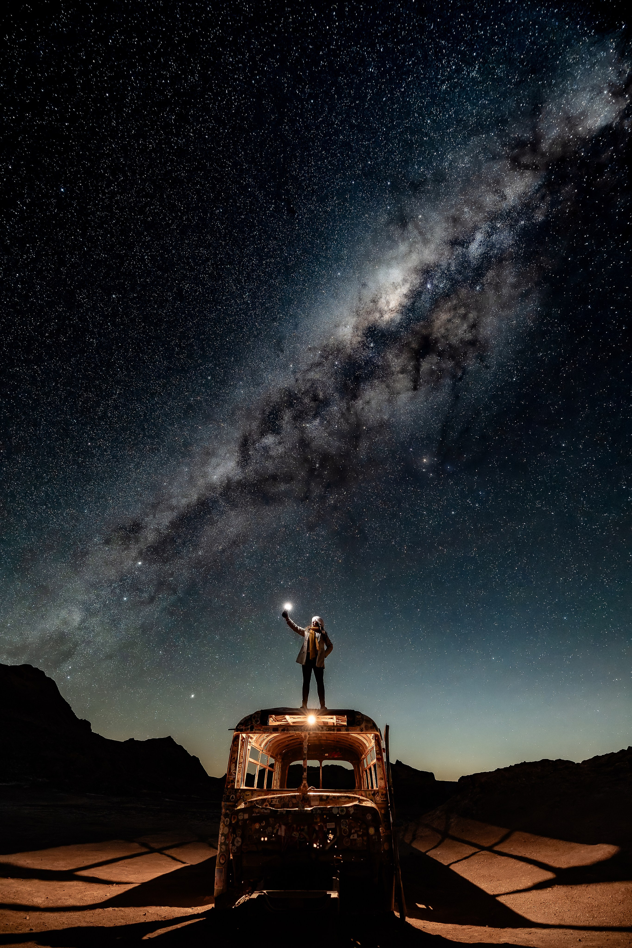 Vallecito Noturno — Experiência Astrofotográfica. Fotógrafo em San Pedro de Atacama