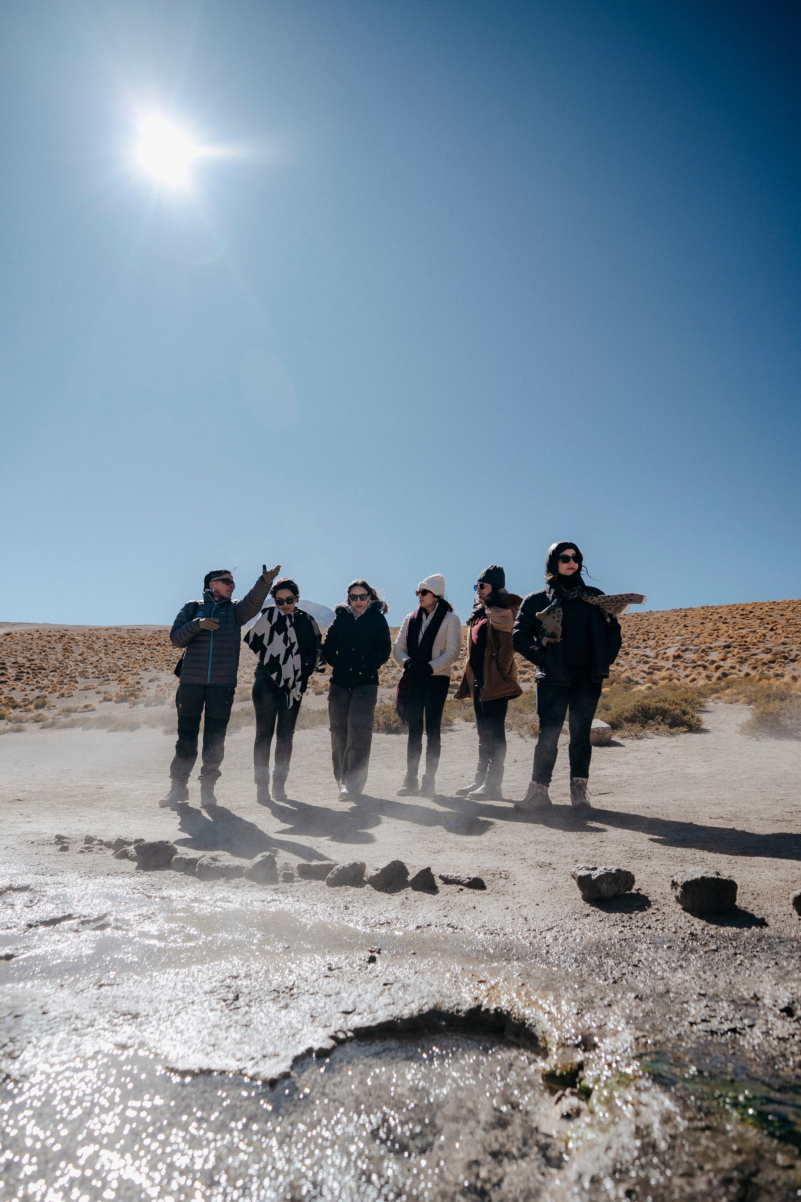 Cobertura de passeio — Geyser el Tatio. Fotógrafo em San Pedro de Atacama