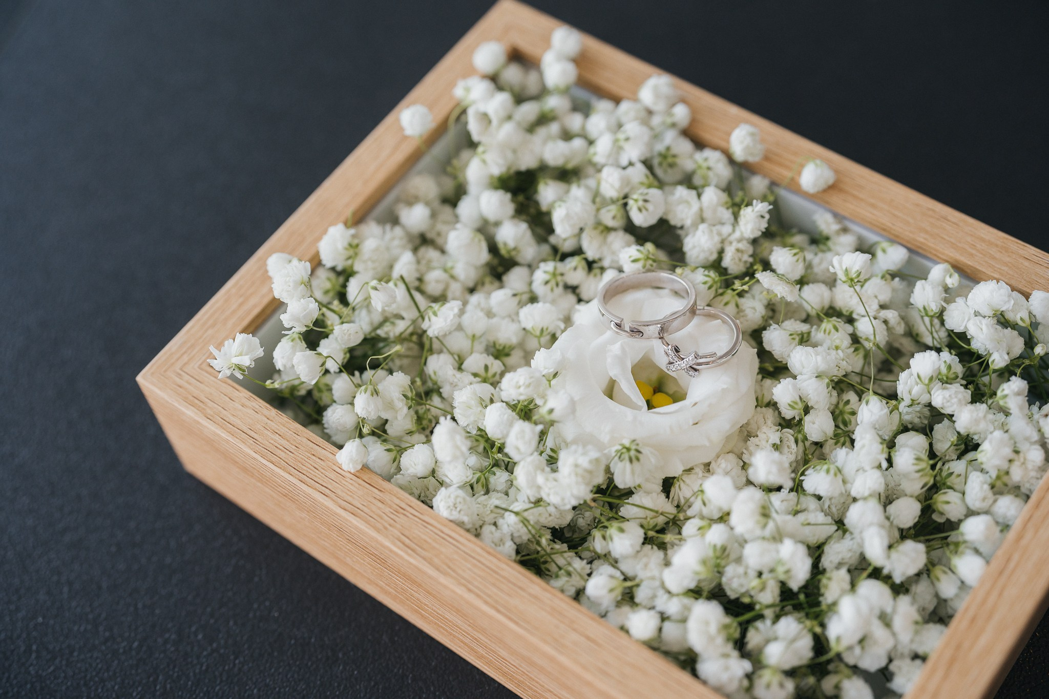Luxury tropical wedding decoration at a private villa in Koh Samui