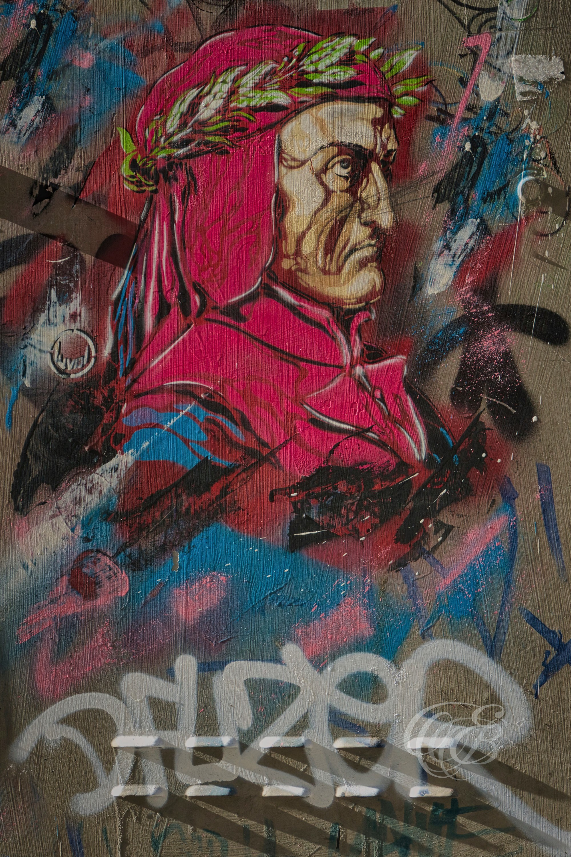 Florence Italy - Dante Alighieri graffiti - Eduardo Bartoli Fine Art Photography - Dante Alighieri graffiti in Florence, Italy – fine art photography by Eduardo Bartoli.