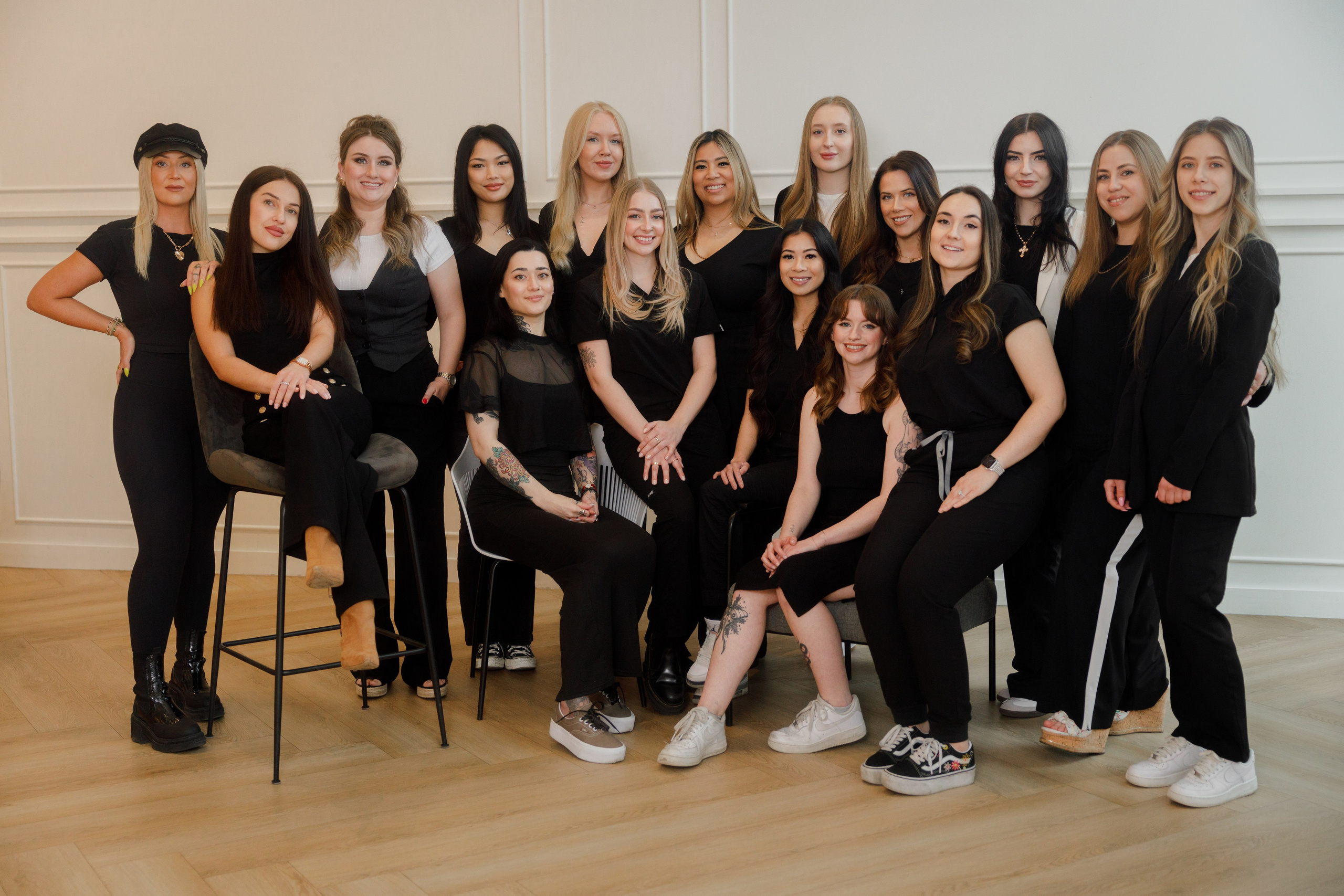 Beauty team branding. Photographer Elvira Hryshchenko