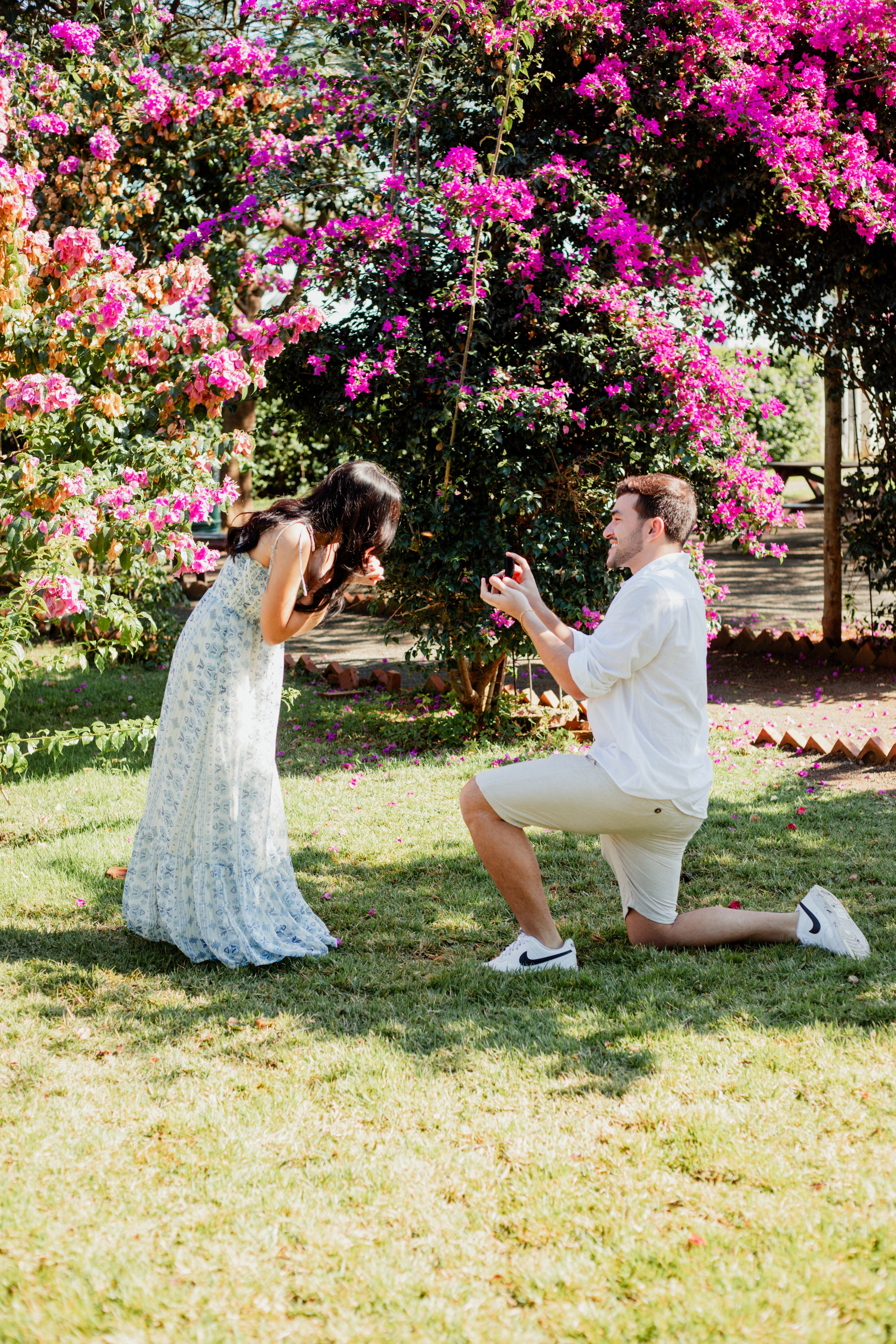 Pedido de Casamento e Pré-Wedding em Holambra | Joyce Maria Fotografia. Joyce Maria Fotografia | Fotógrafa em Holambra