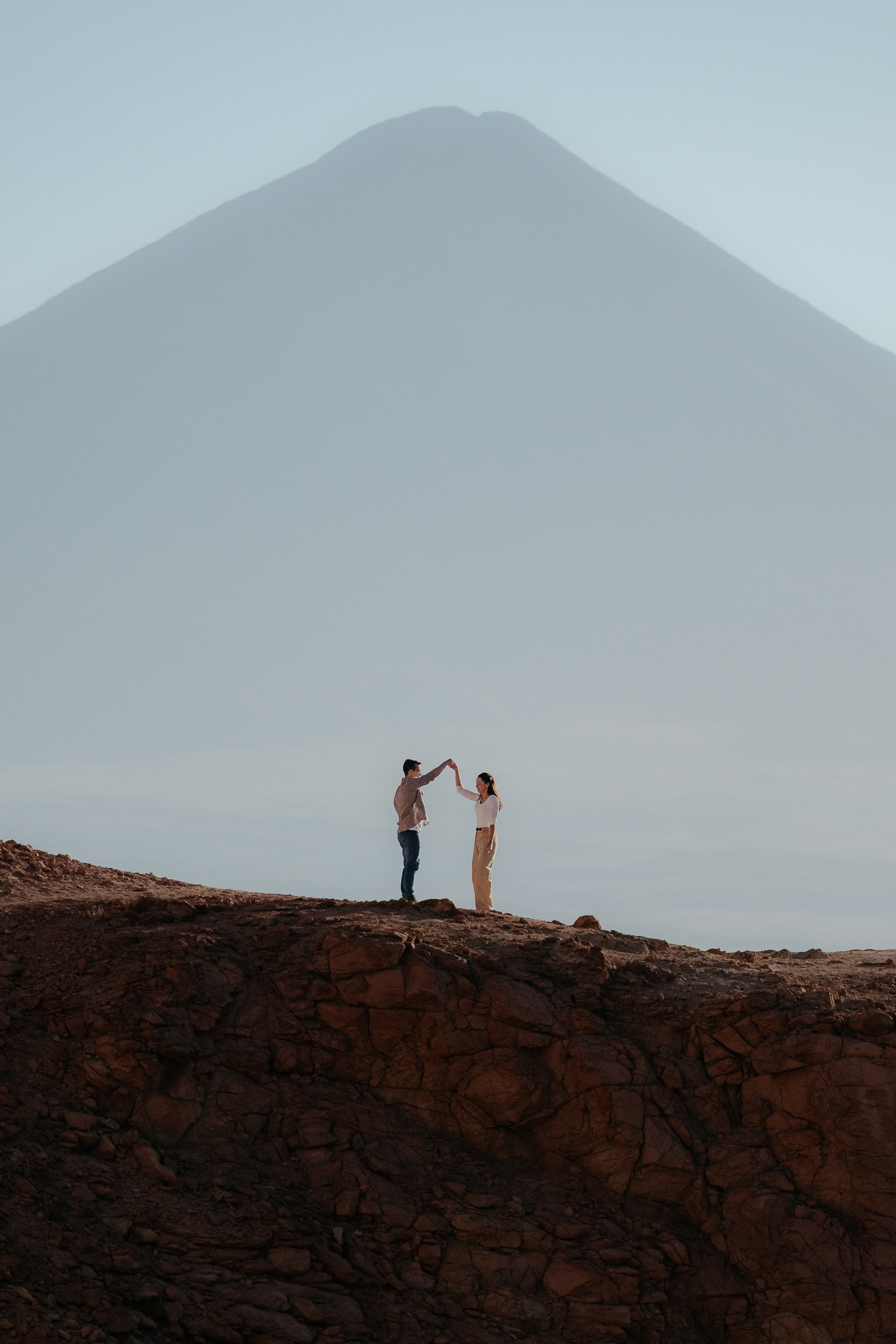 Vale dos Cogumelos — Sessão casual. Fotógrafo em San Pedro de Atacama