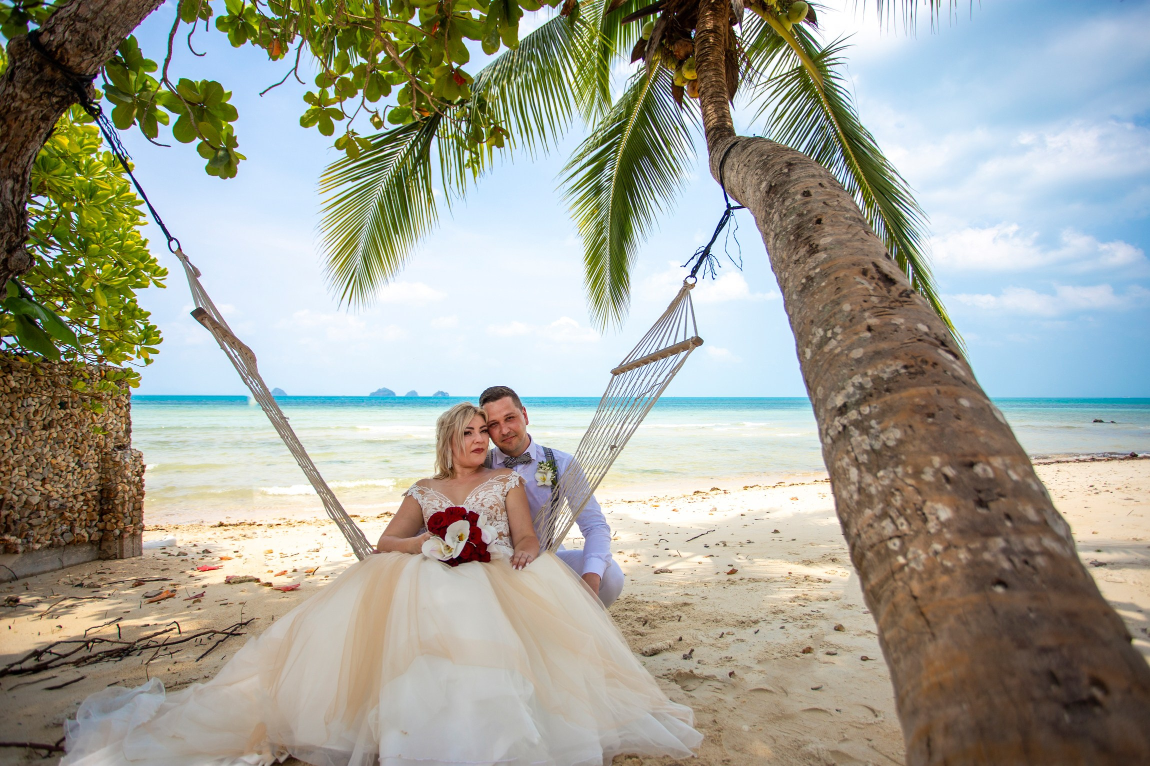 Dream Wedding on the Beach in Koh Samui, Thailand