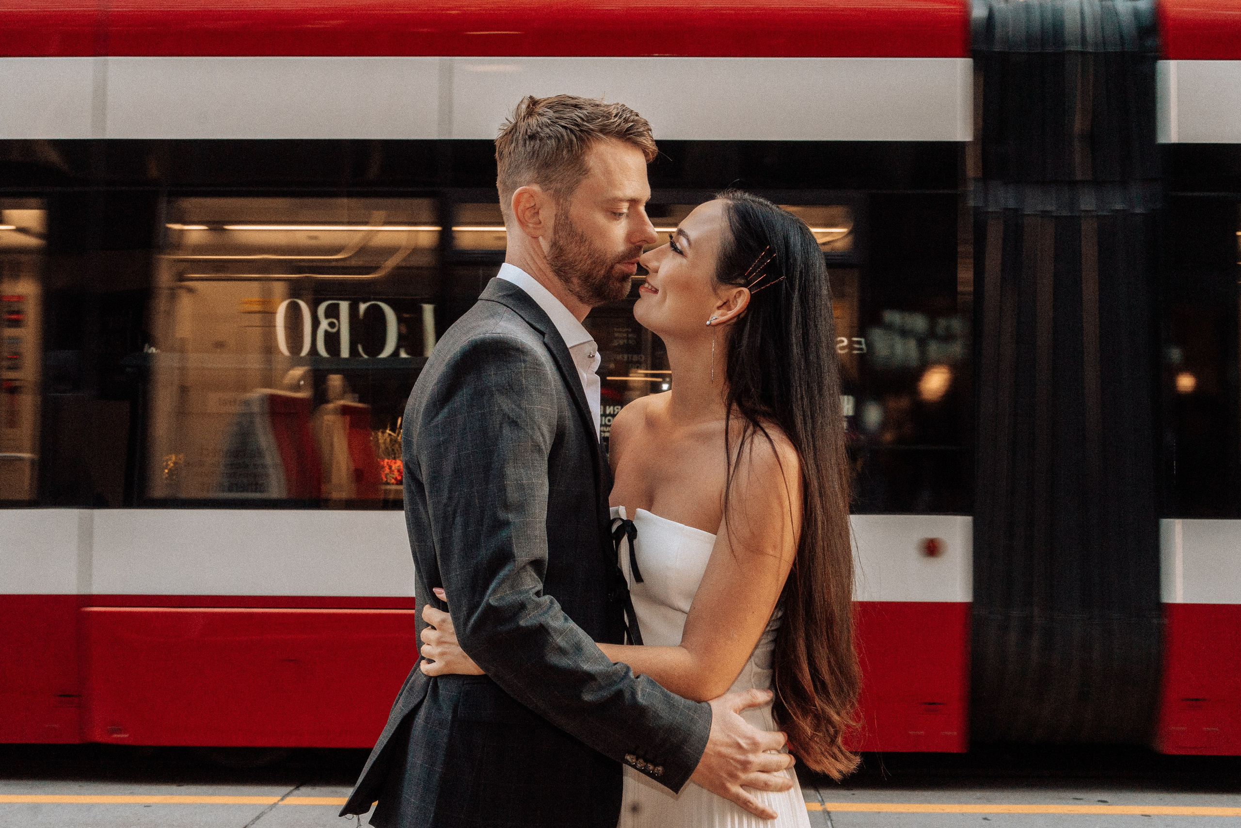 Wedding photography in Windsor, Ontario, capturing special moments with family and loved ones.