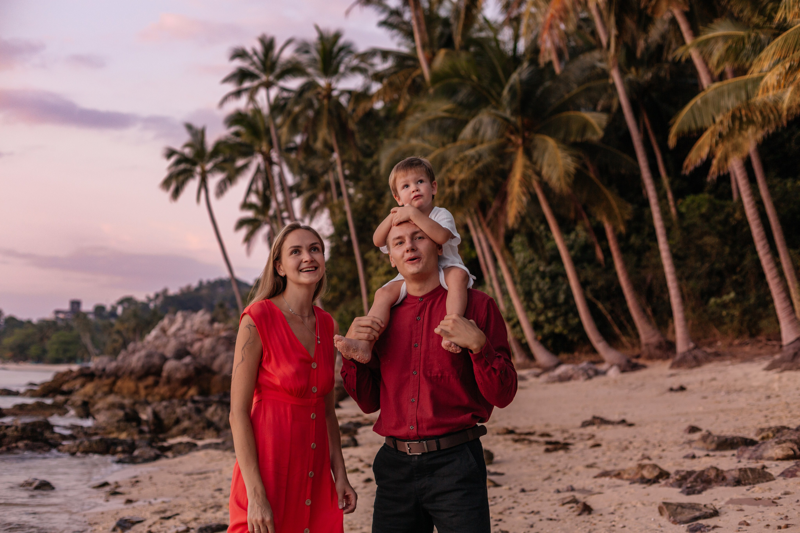 Family lifestyle photoshoot on Koh Samui