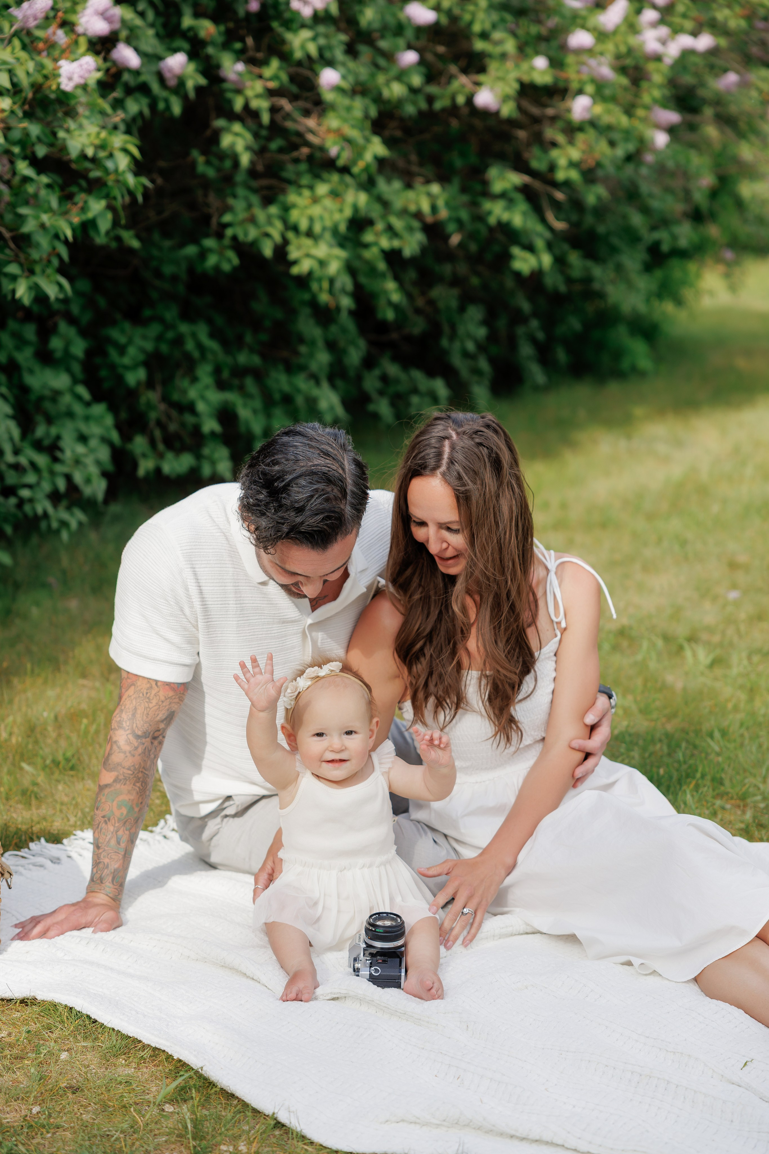 Family. Photographer Elvira Hryshchenko