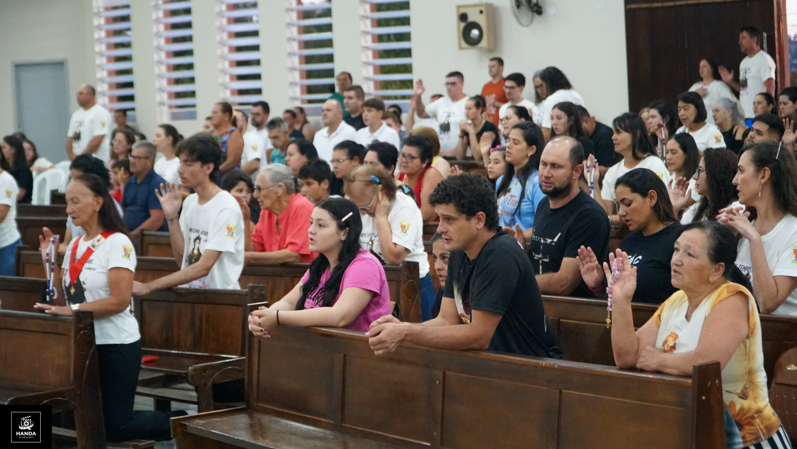 Missa de Passagem Fraters. Fotografia e Filmagem Handa Produções