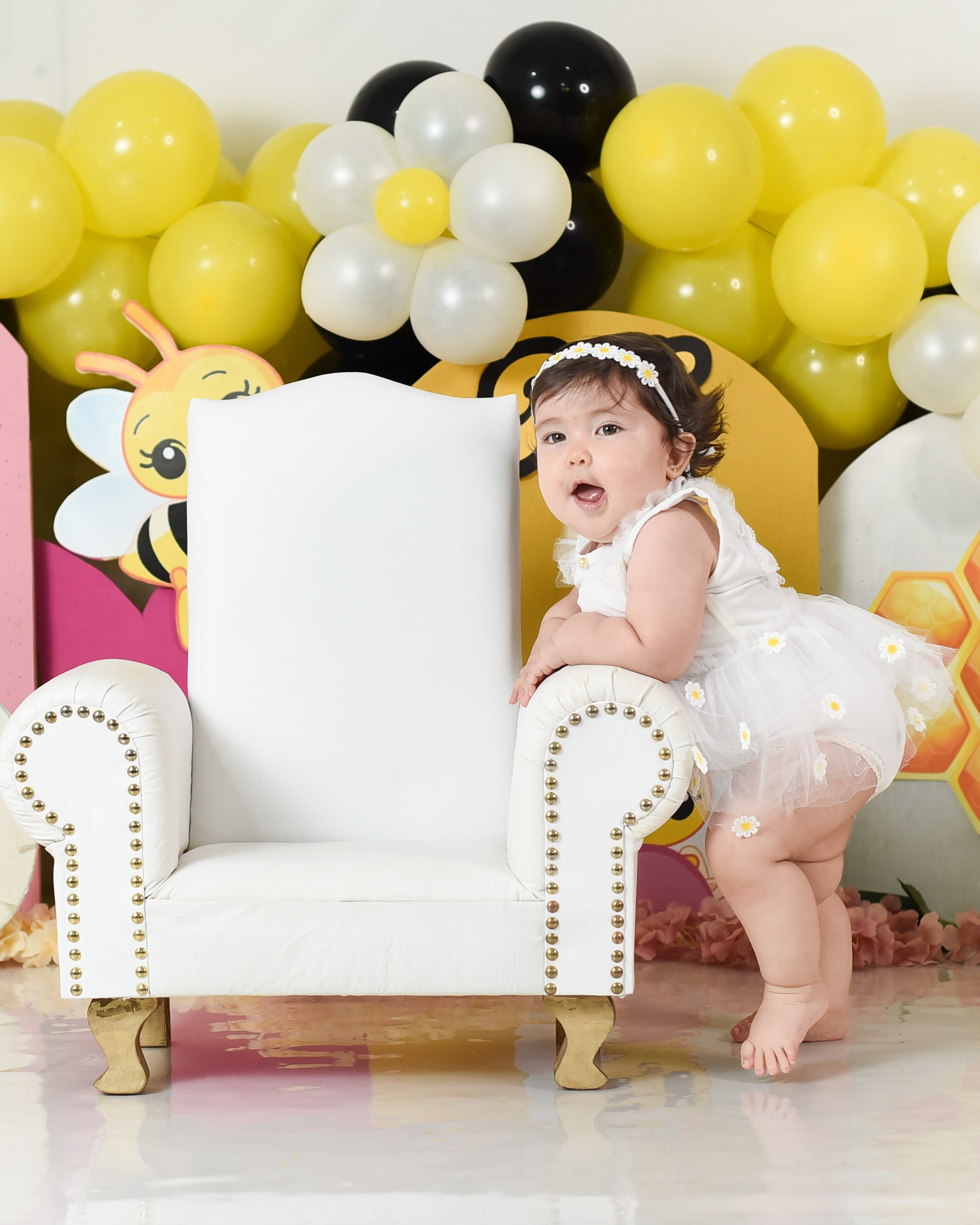 Sesión 1er añito de Juli. Temática: Abejita de Plim Plim +  Mini Sesión Navideña. Fotografo de casamiento en misiones y fotógrafo de familia  Posadas