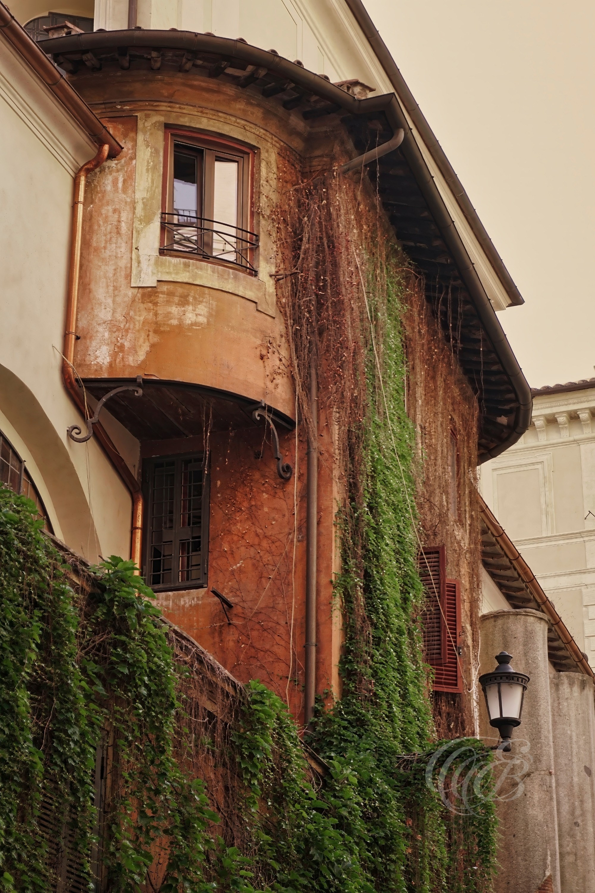 Street Photography — Rome, Italy — Charming Window in Rione Pigna — Traditional window in Rome’s historic Rione Pigna, reflecting the aged architecture, intimate streets, and enduring residential character of one of the city’s oldest districts — Eduardo Bartoli Photography.