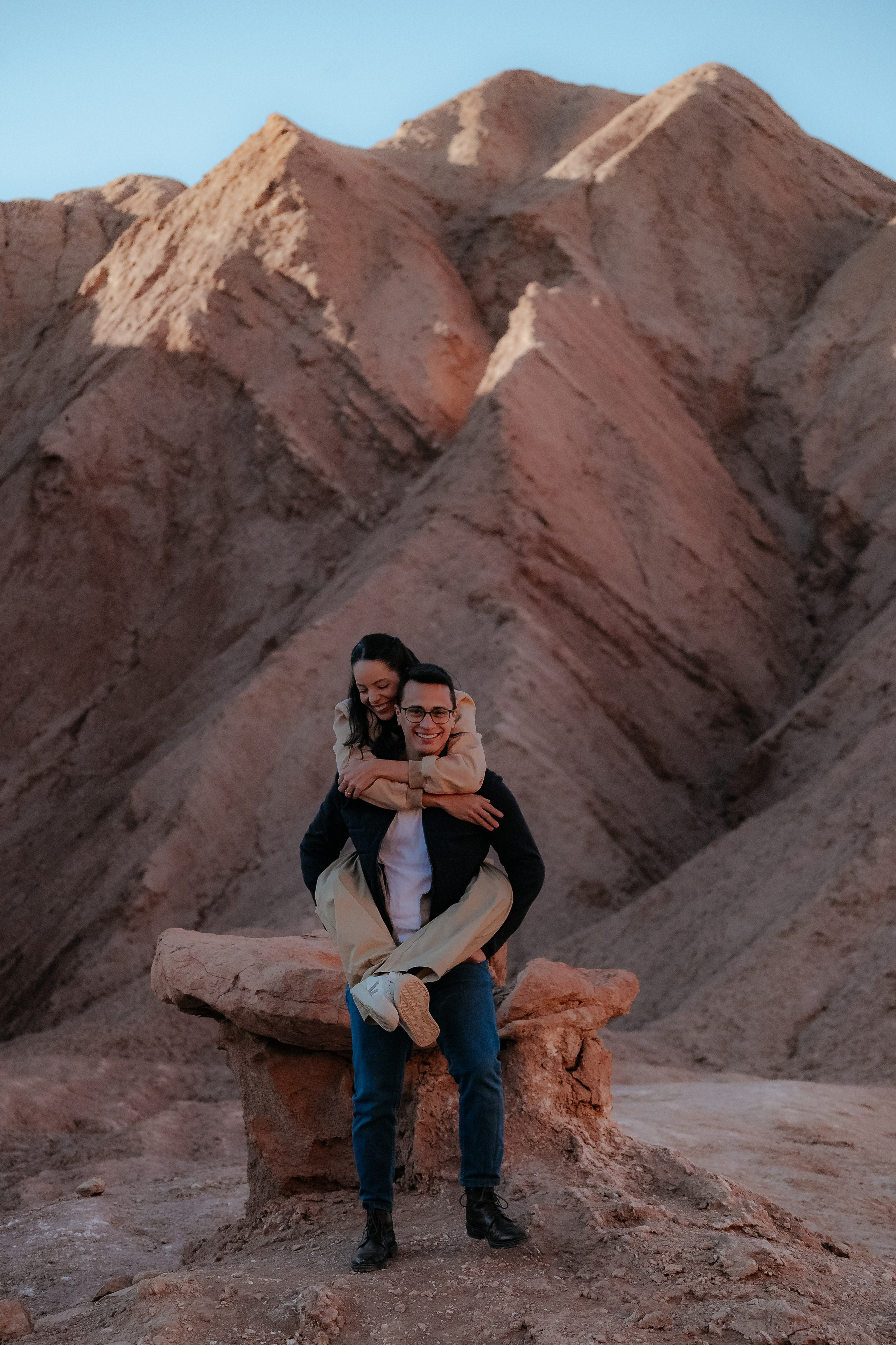 Vale dos Cogumelos — Sessão casual. Fotógrafo em San Pedro de Atacama