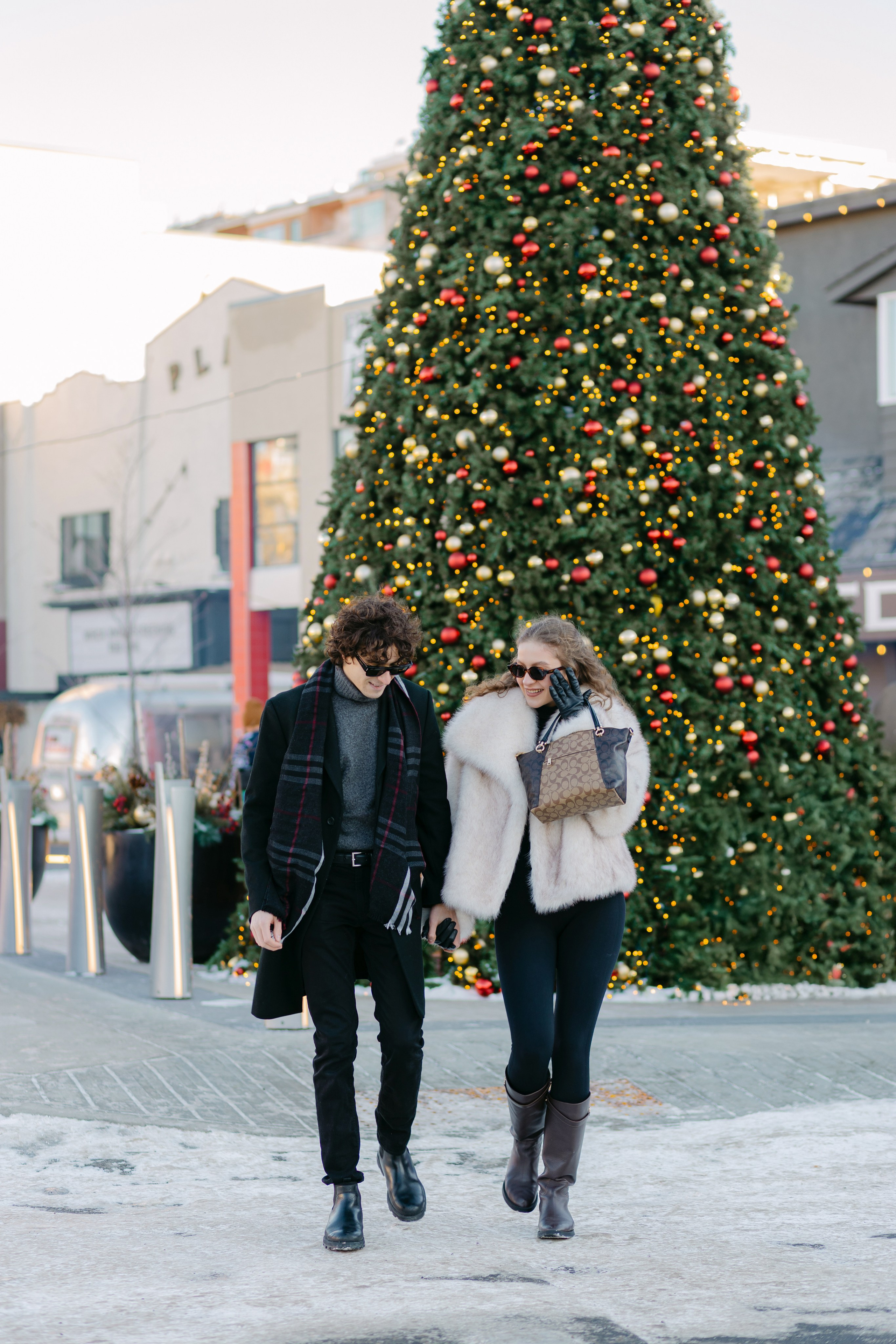 Christmas magic together. Photographer Elvira Hryshchenko